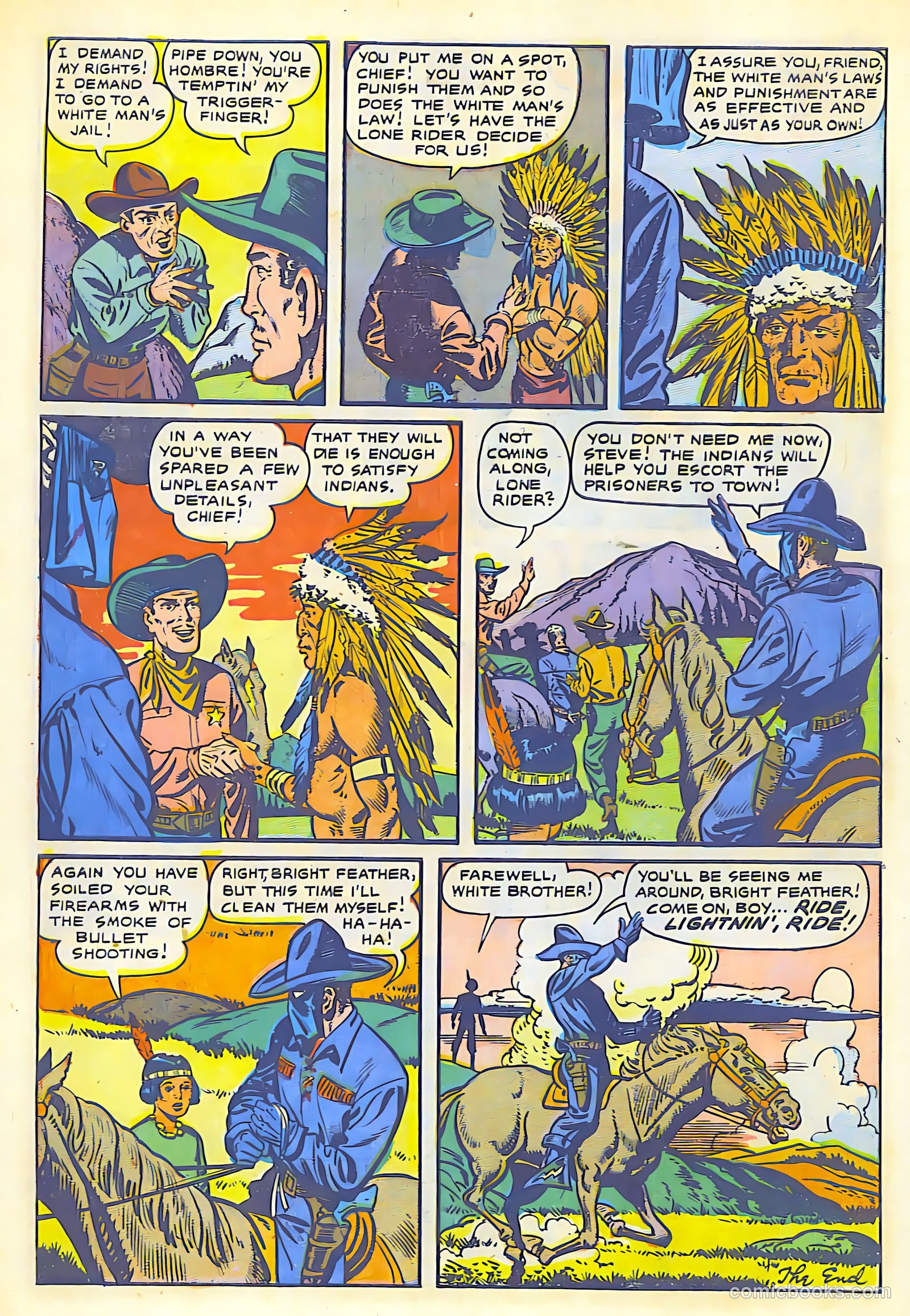 The Lone Rider #1 — page 14 of 52