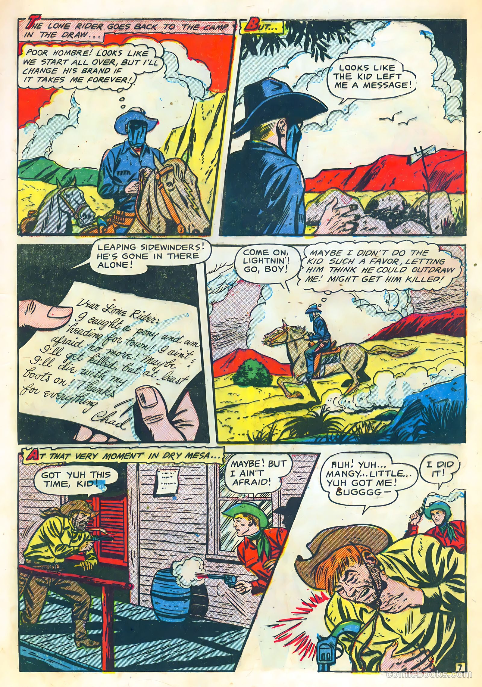 The Lone Rider #10 — page 9 of 36