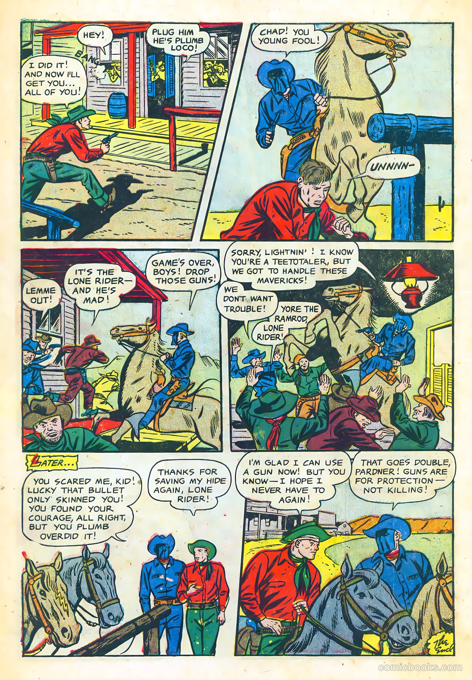 The Lone Rider #10 — page 10 of 36