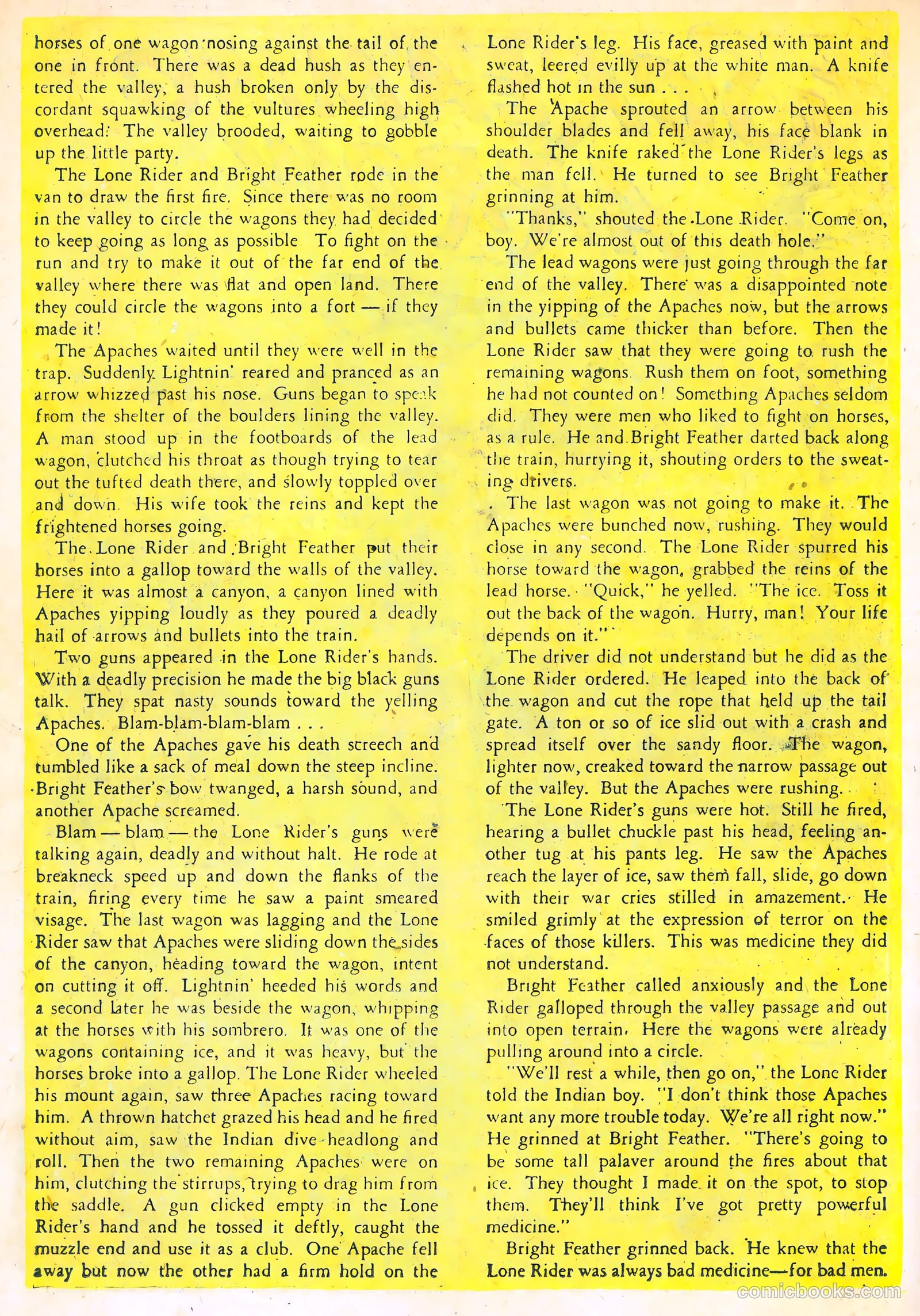 The Lone Rider #10 — page 18 of 36
