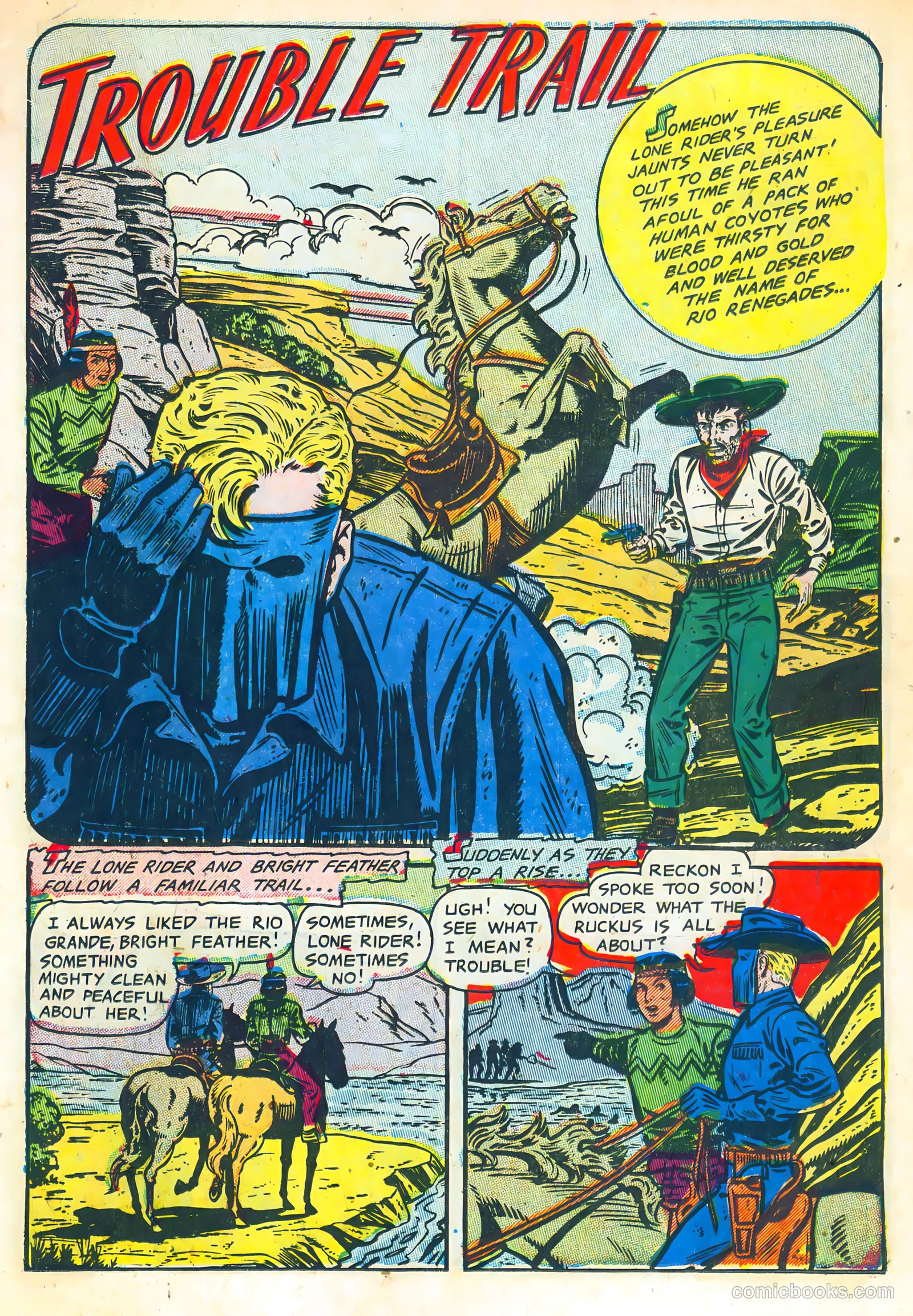The Lone Rider #10 — page 19 of 36
