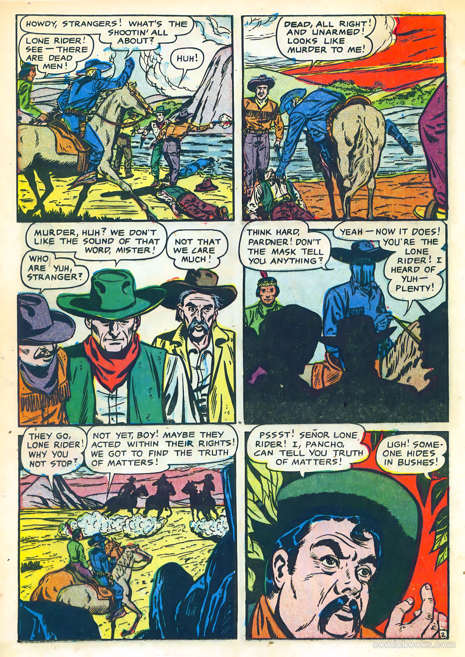 The Lone Rider #10 — page 20 of 36