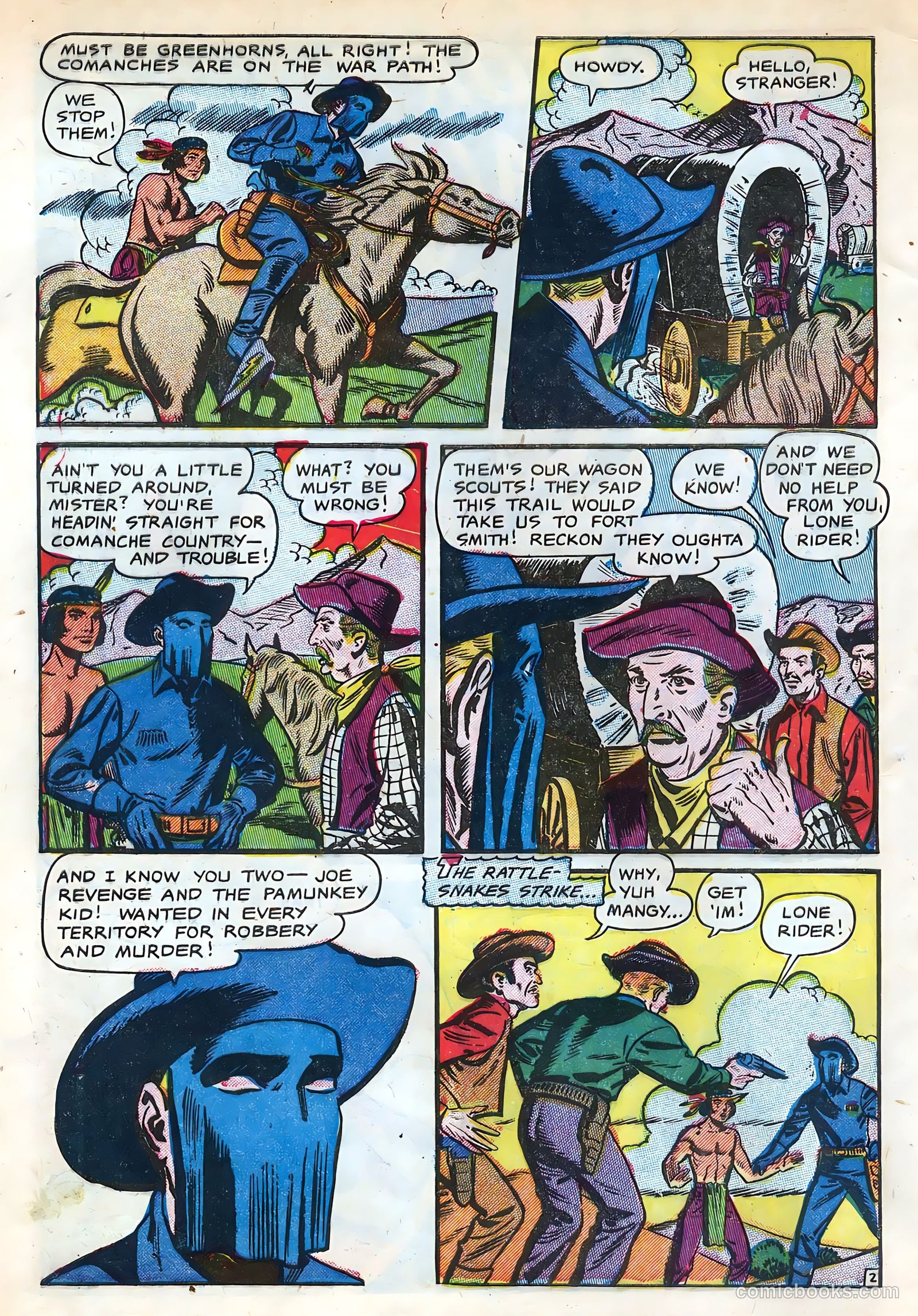 The Lone Rider #11 — page 4 of 36