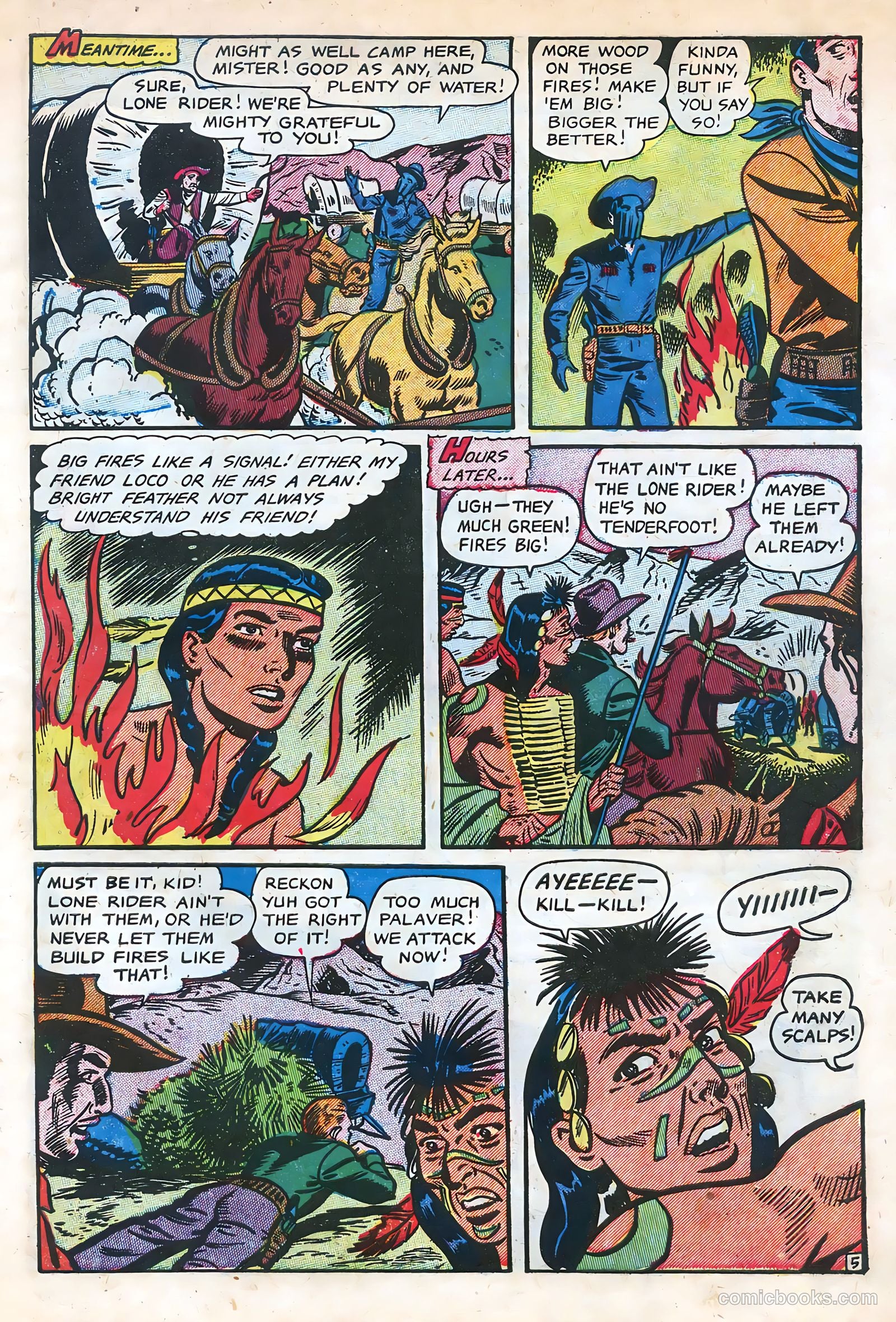 The Lone Rider #11 — page 7 of 36