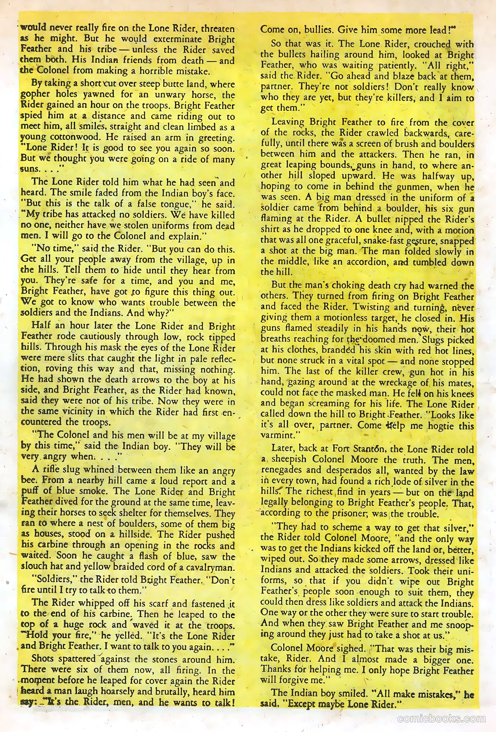 The Lone Rider #11 — page 18 of 36