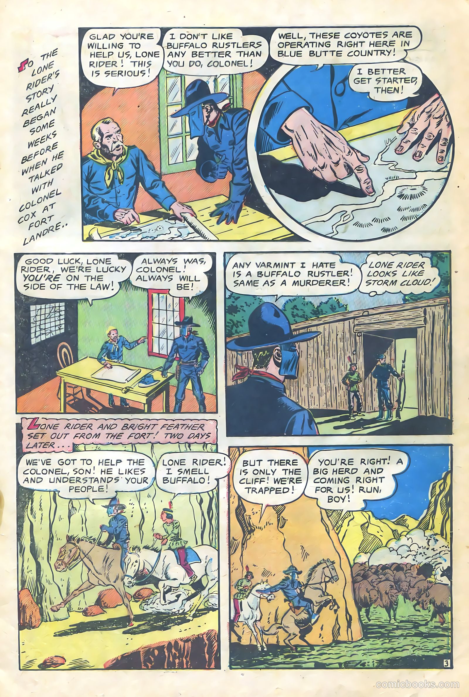 The Lone Rider #12 — page 5 of 36