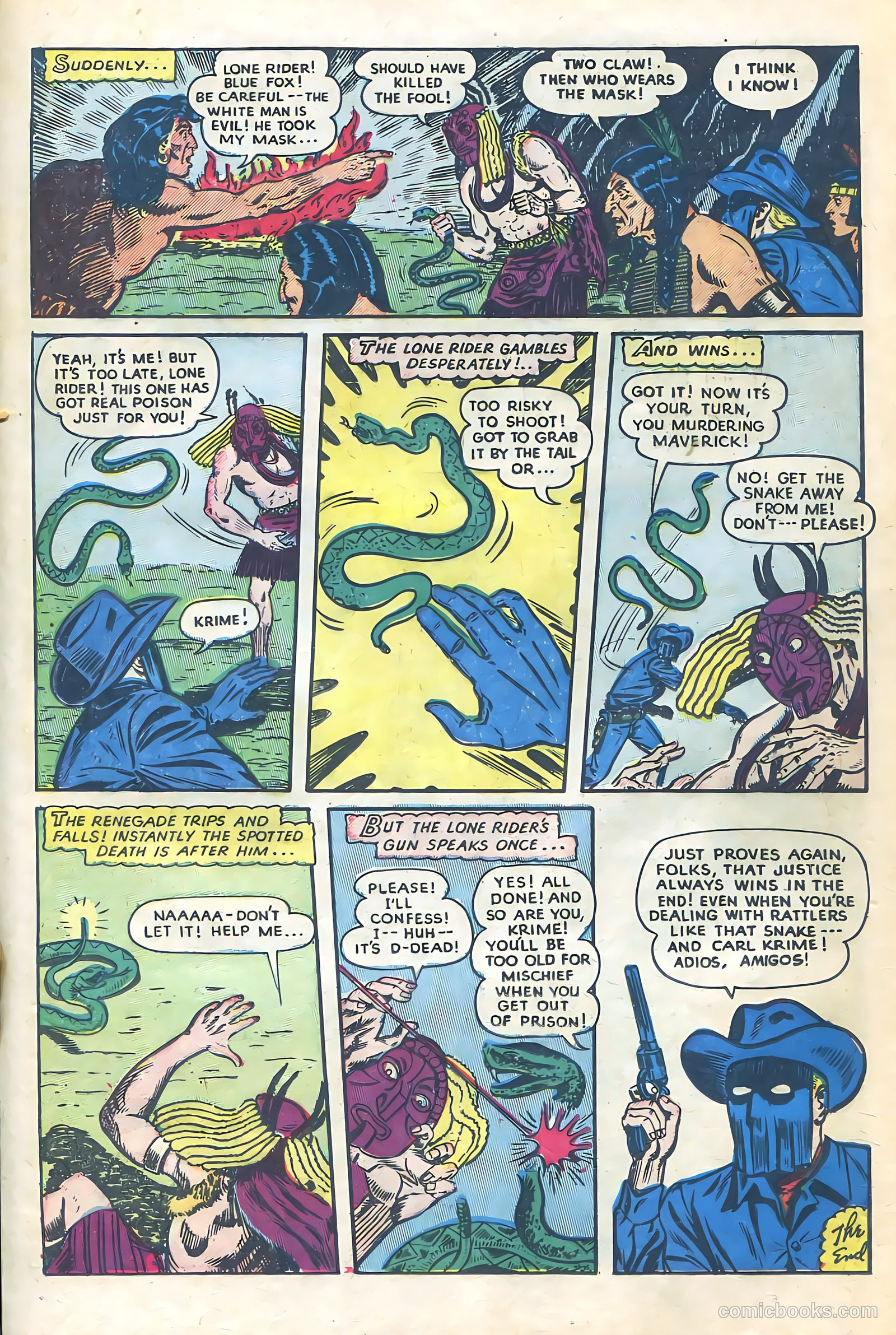 The Lone Rider #12 — page 23 of 36