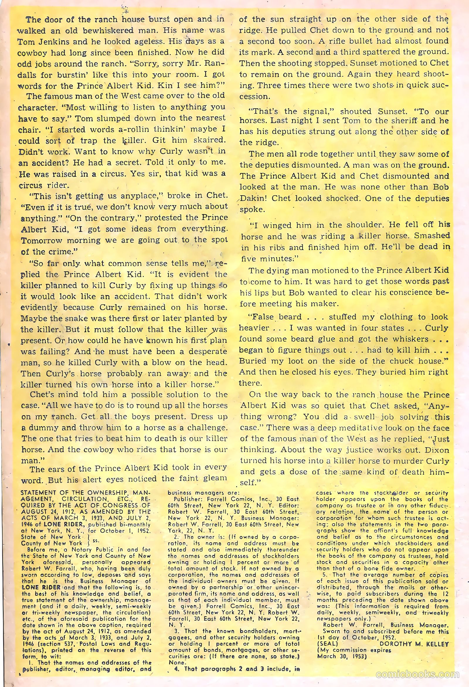 The Lone Rider #12 — page 25 of 36