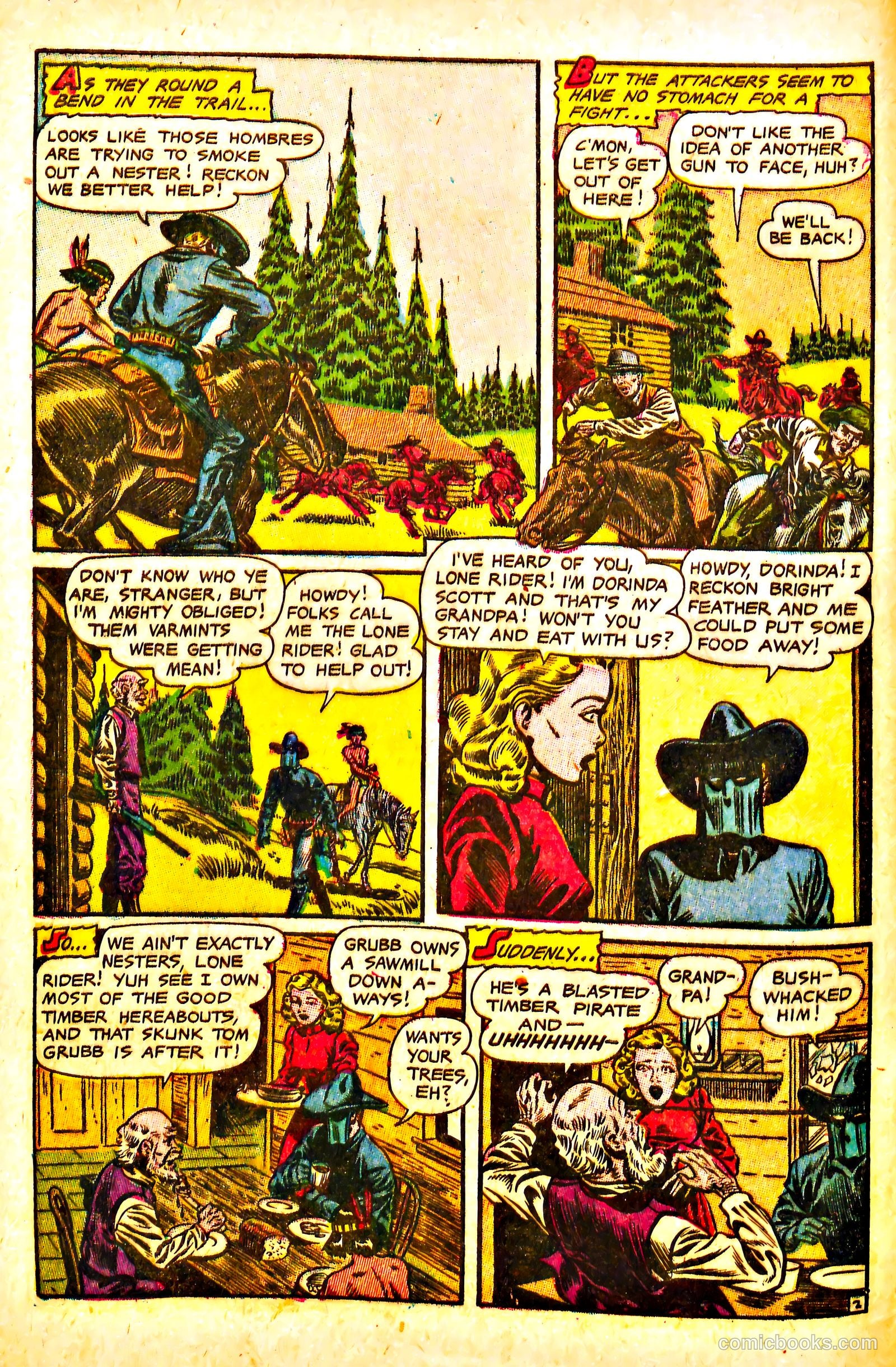 The Lone Rider #13 — page 4 of 36