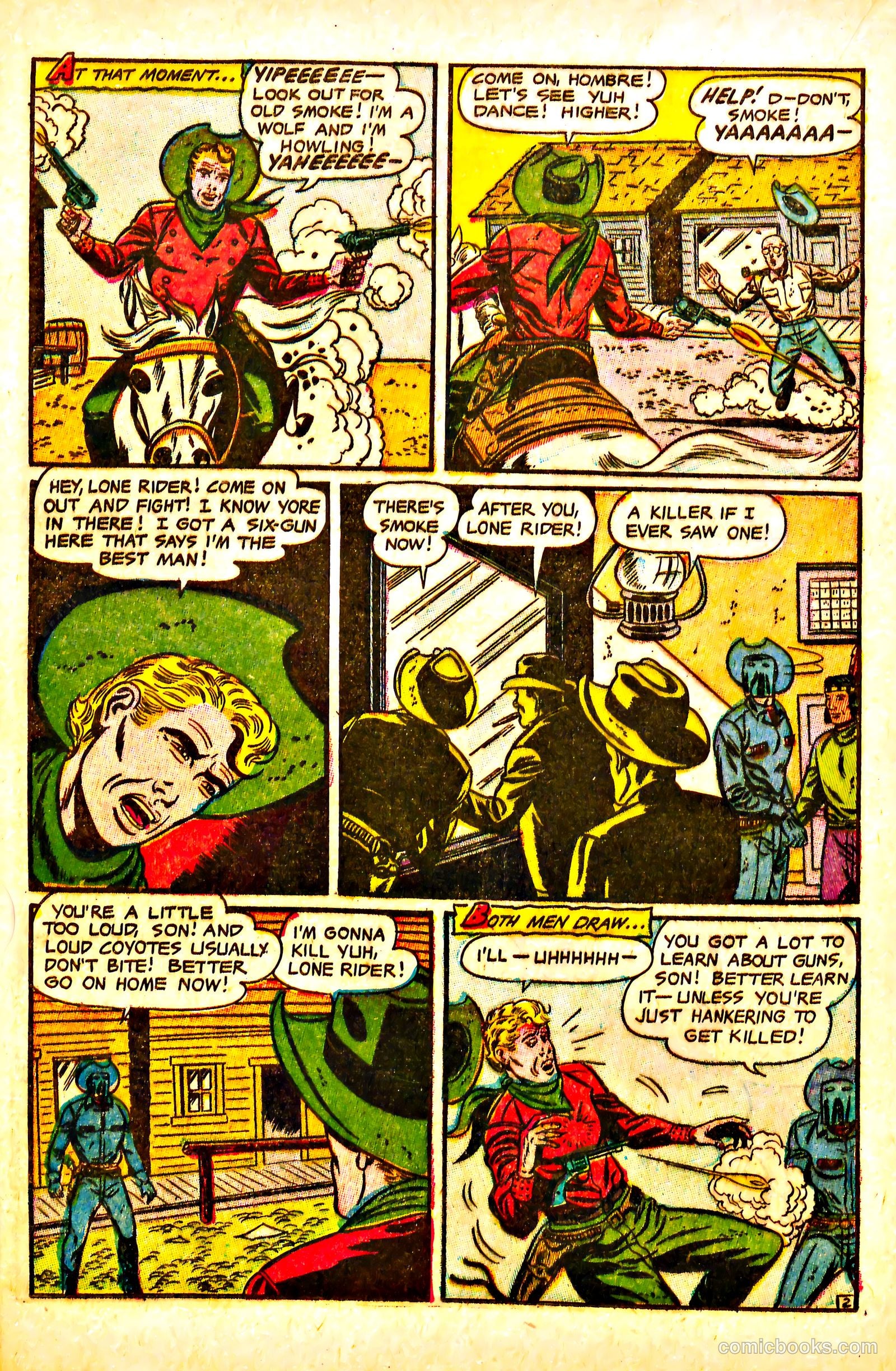 The Lone Rider #13 — page 20 of 36