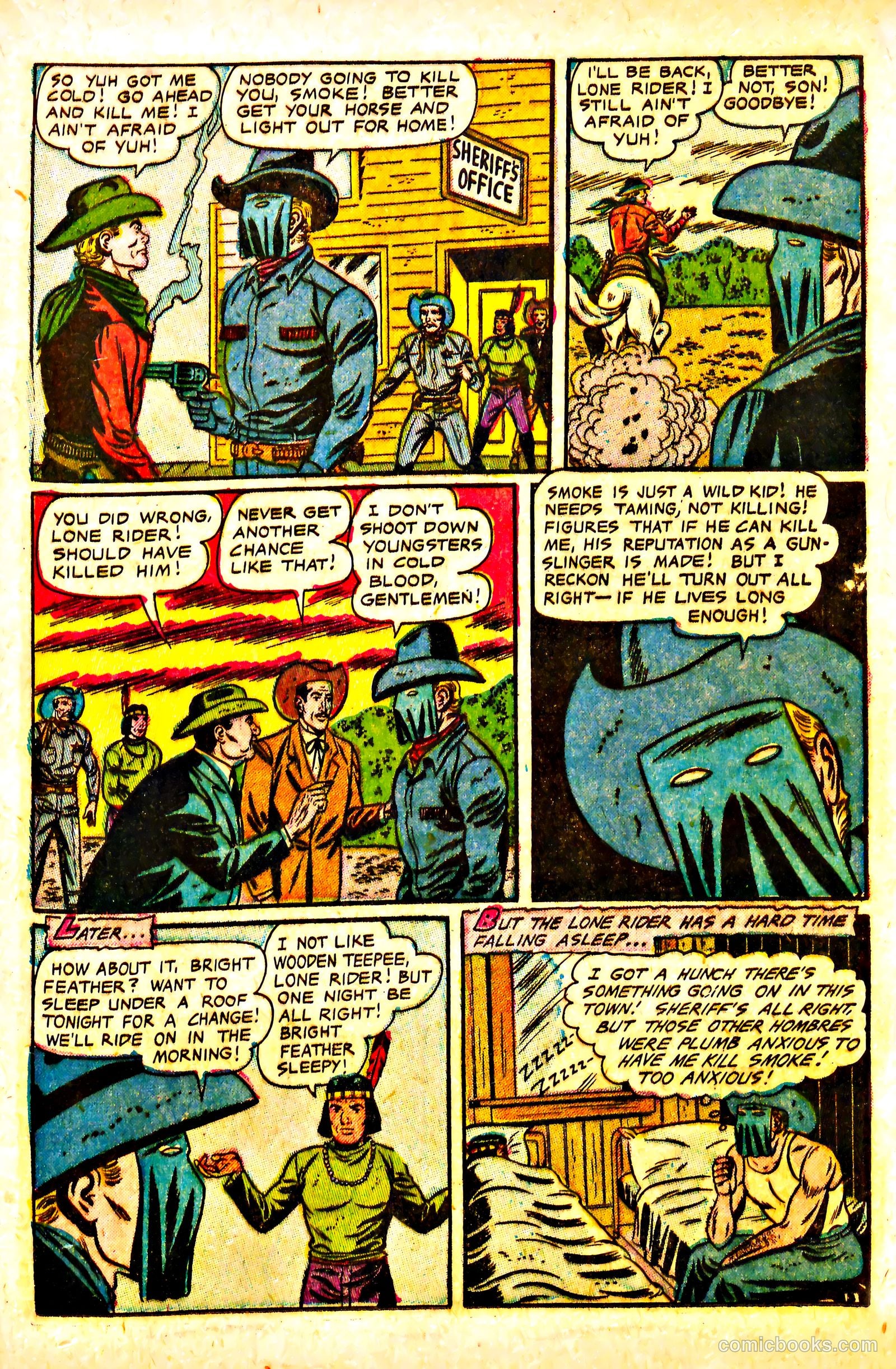 The Lone Rider #13 — page 21 of 36