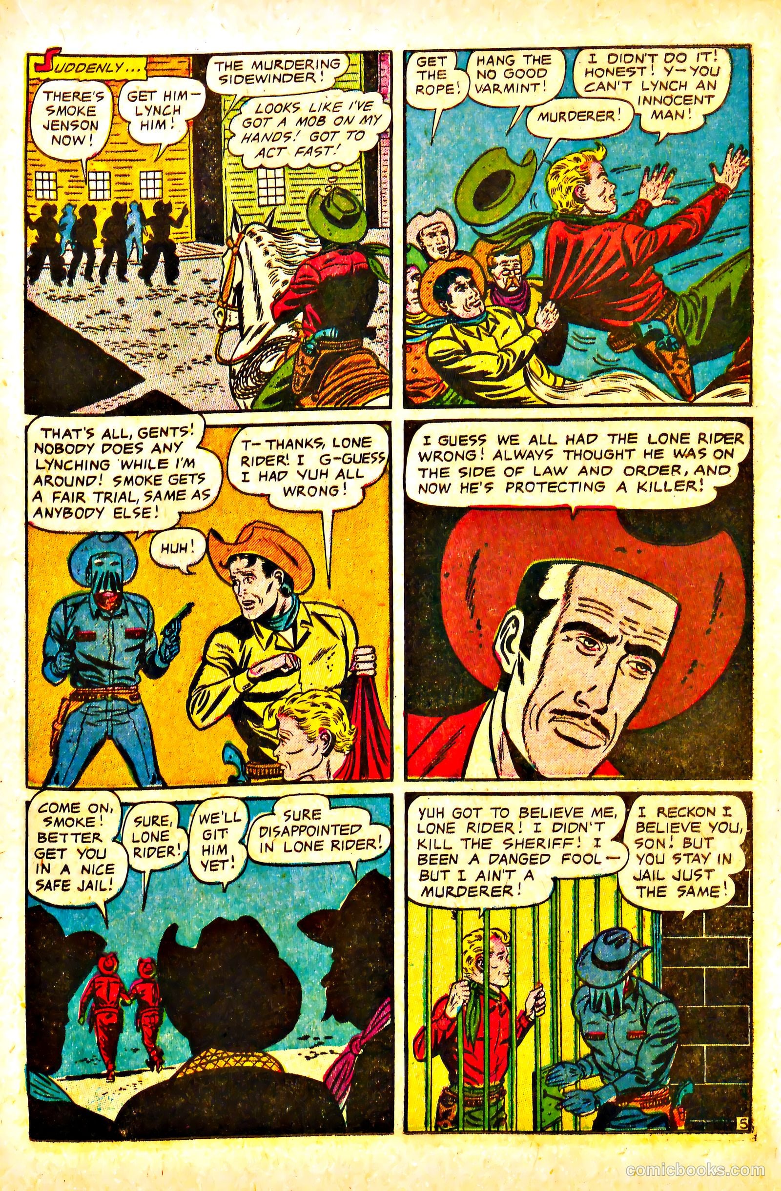 The Lone Rider #13 — page 23 of 36