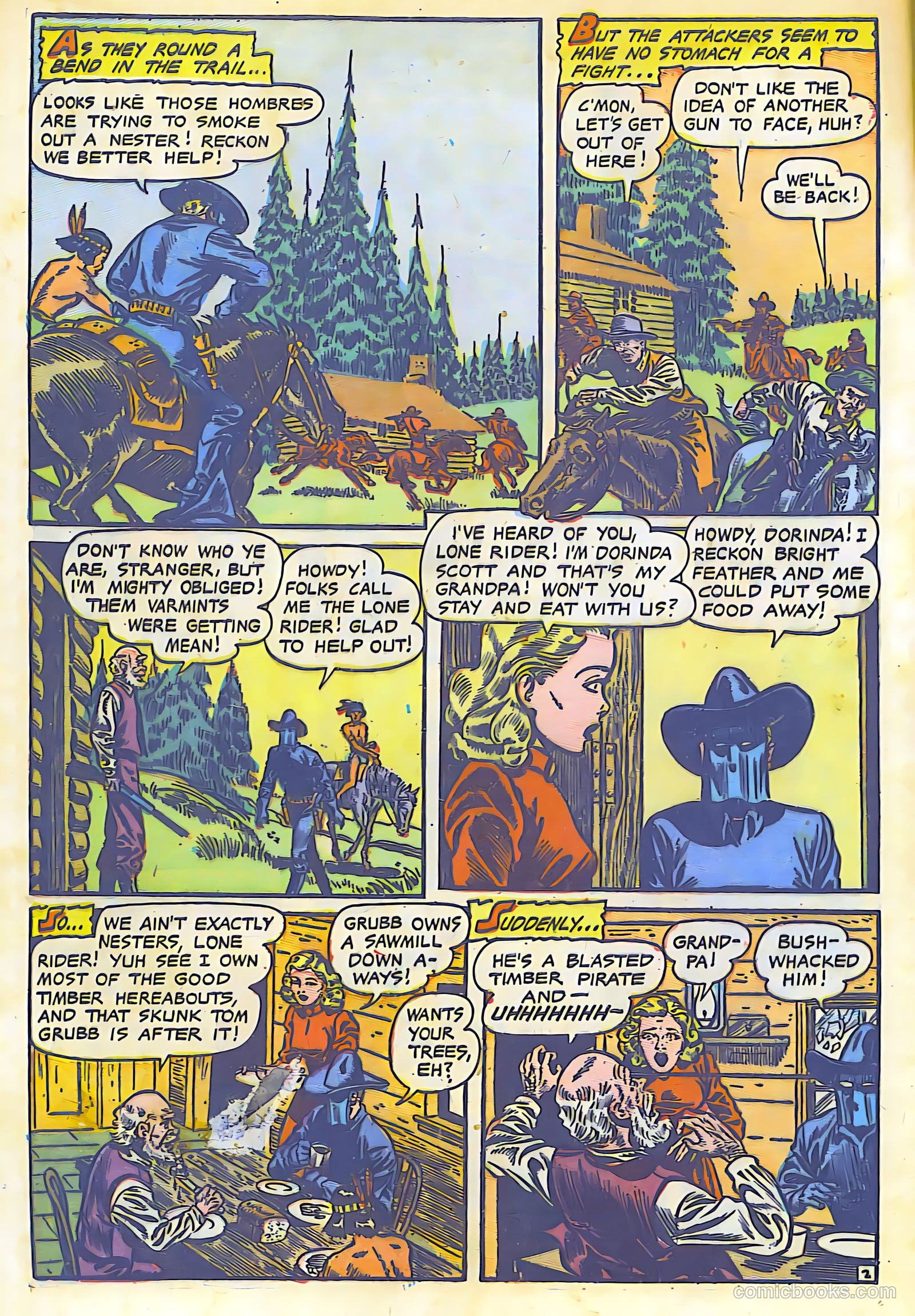 The Lone Rider #13 — page 3 of 31