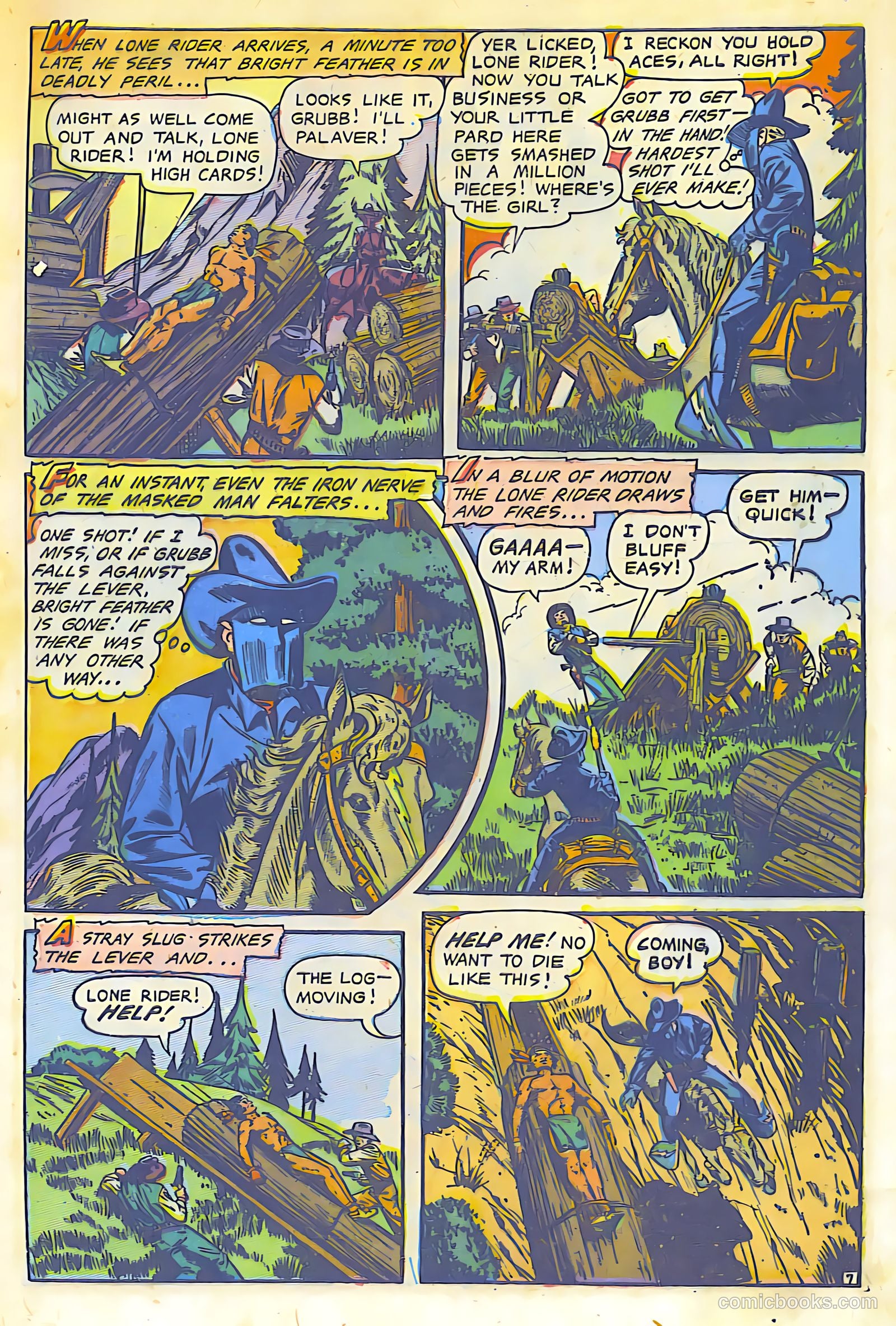 The Lone Rider #13 — page 8 of 31