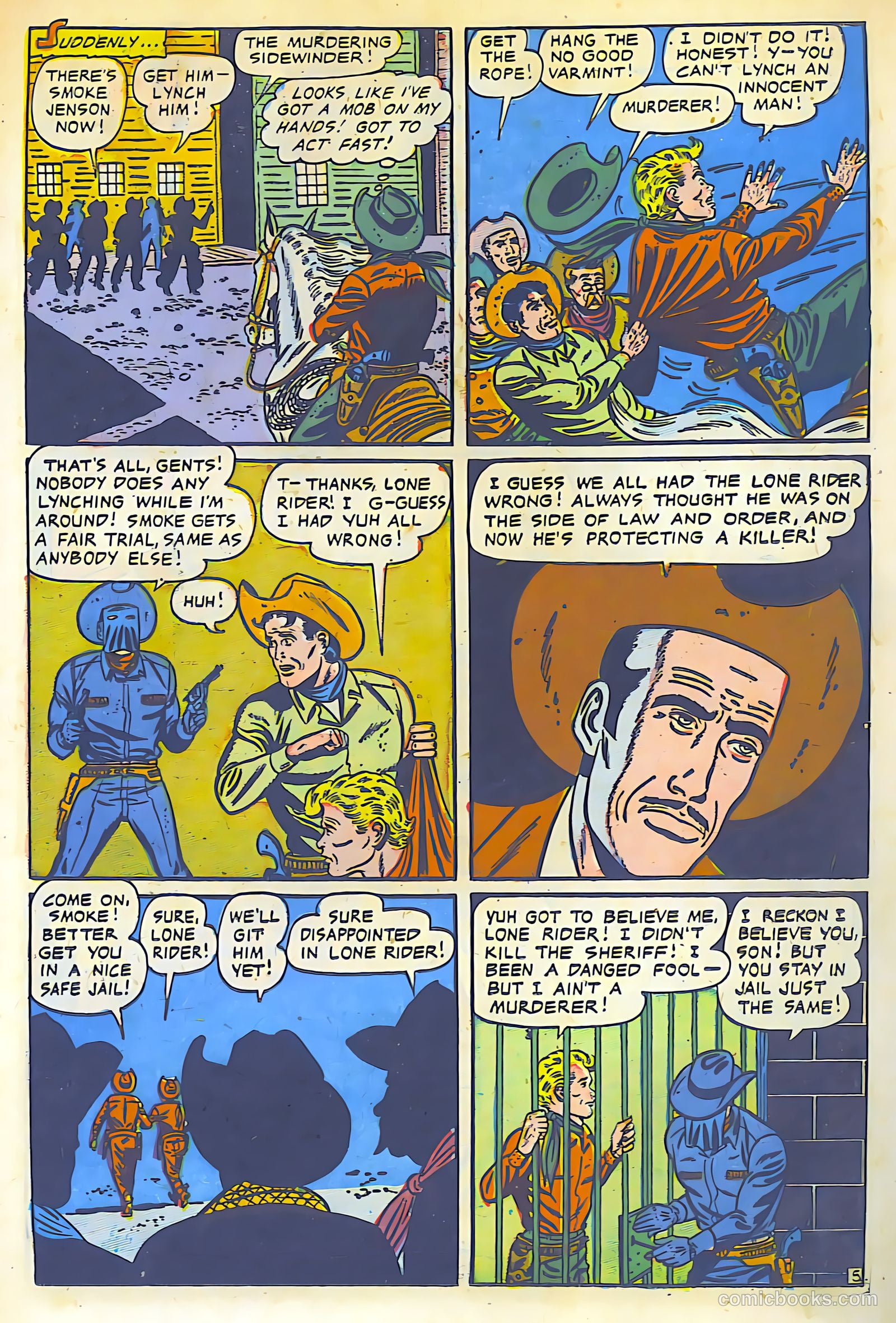 The Lone Rider #13 — page 20 of 31