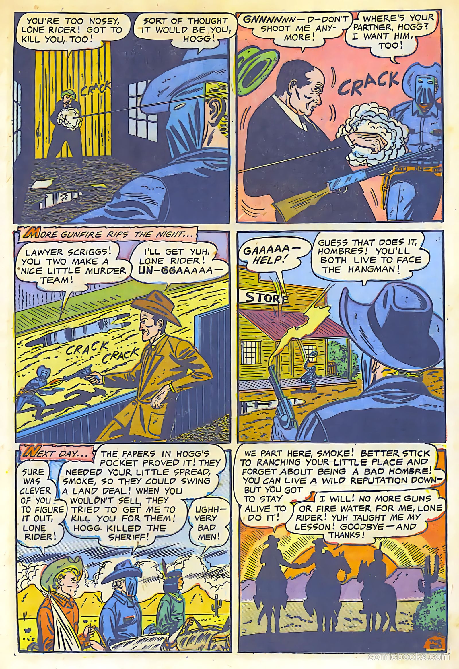 The Lone Rider #13 — page 22 of 31