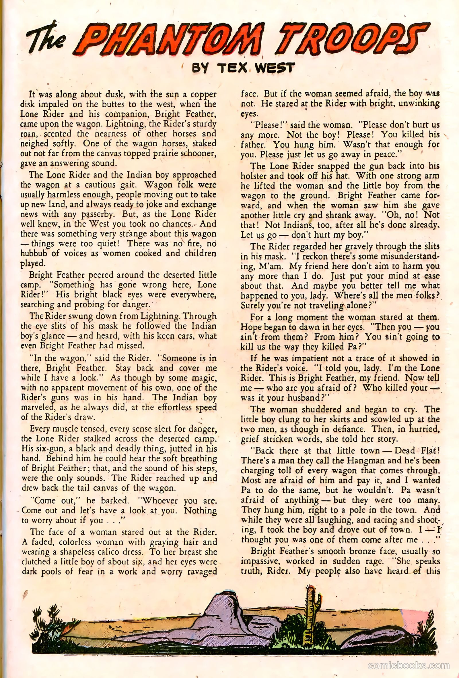 The Lone Rider #13 — page 23 of 31