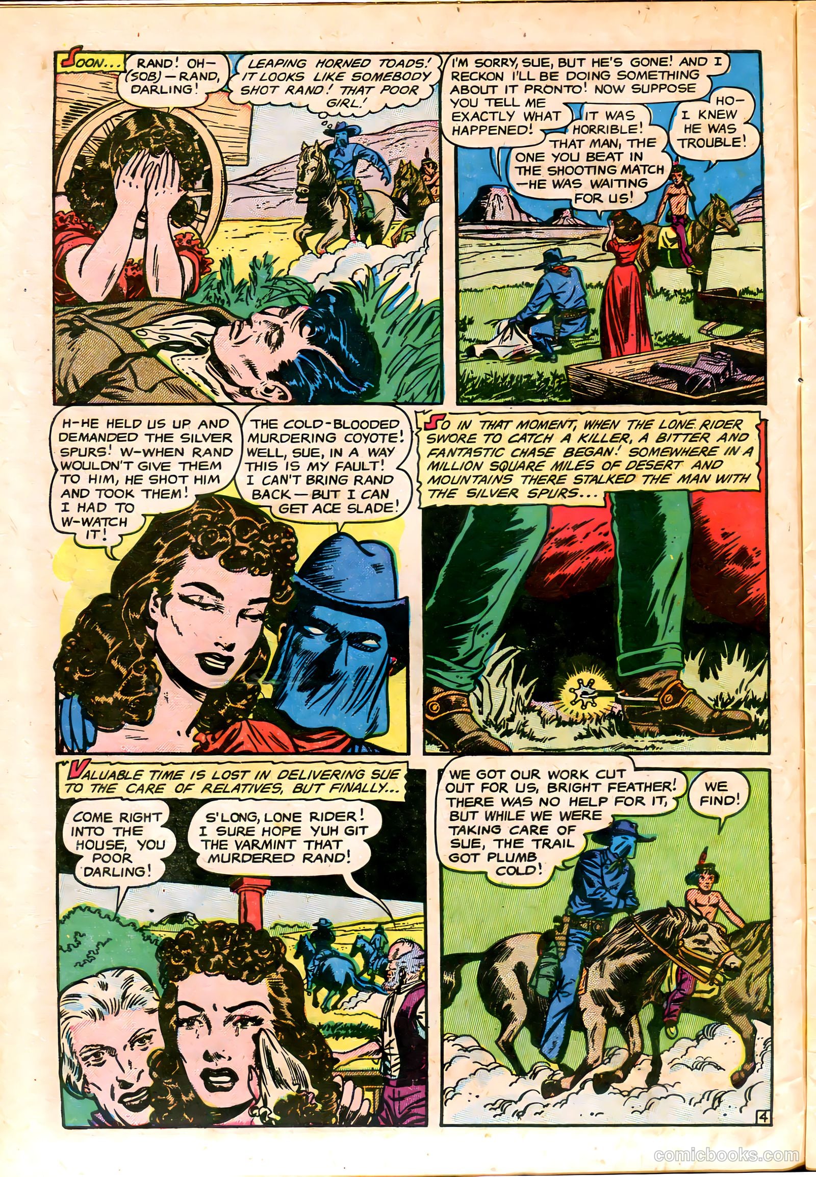 The Lone Rider #14 — page 6 of 36