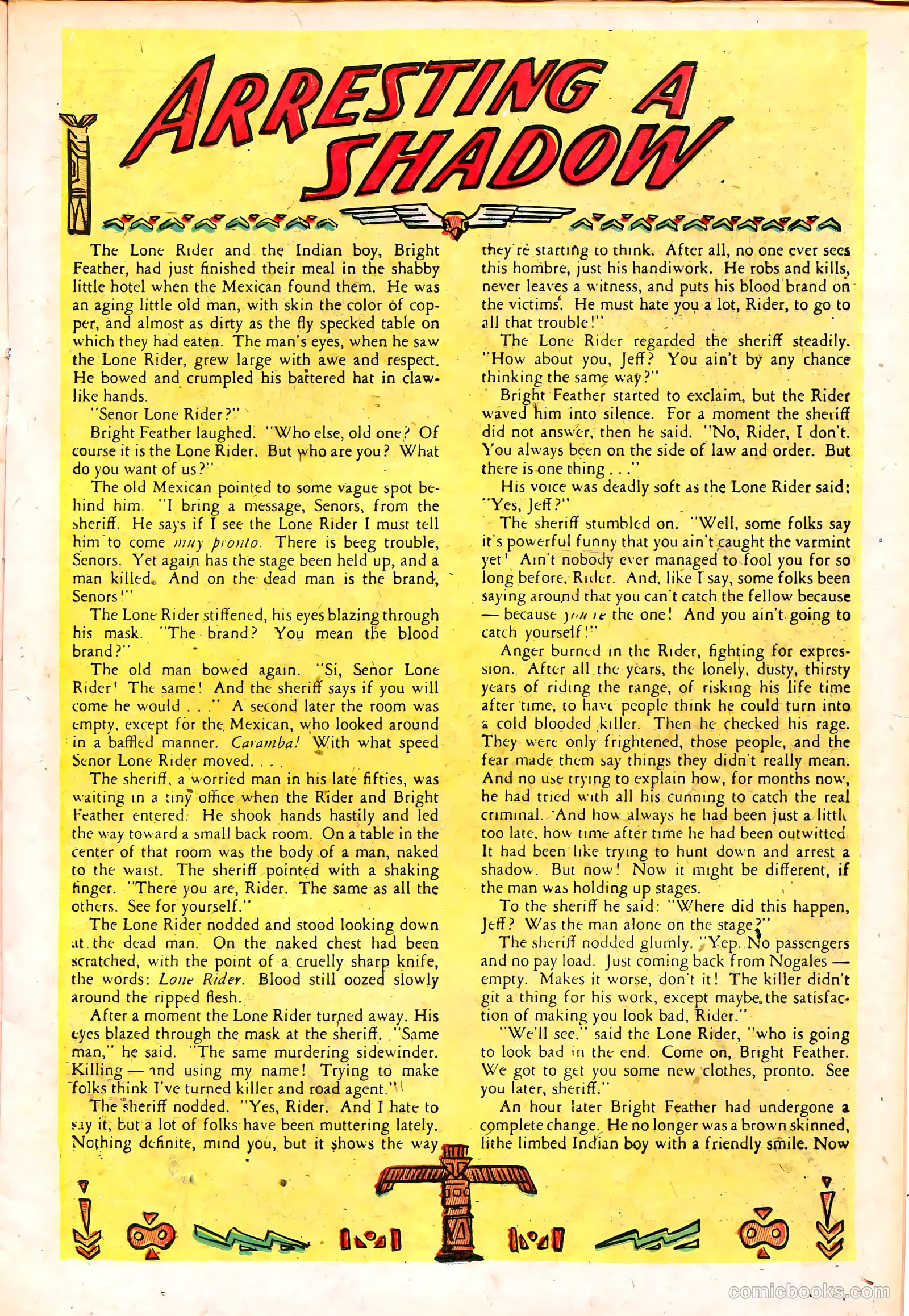 The Lone Rider #14 — page 17 of 36