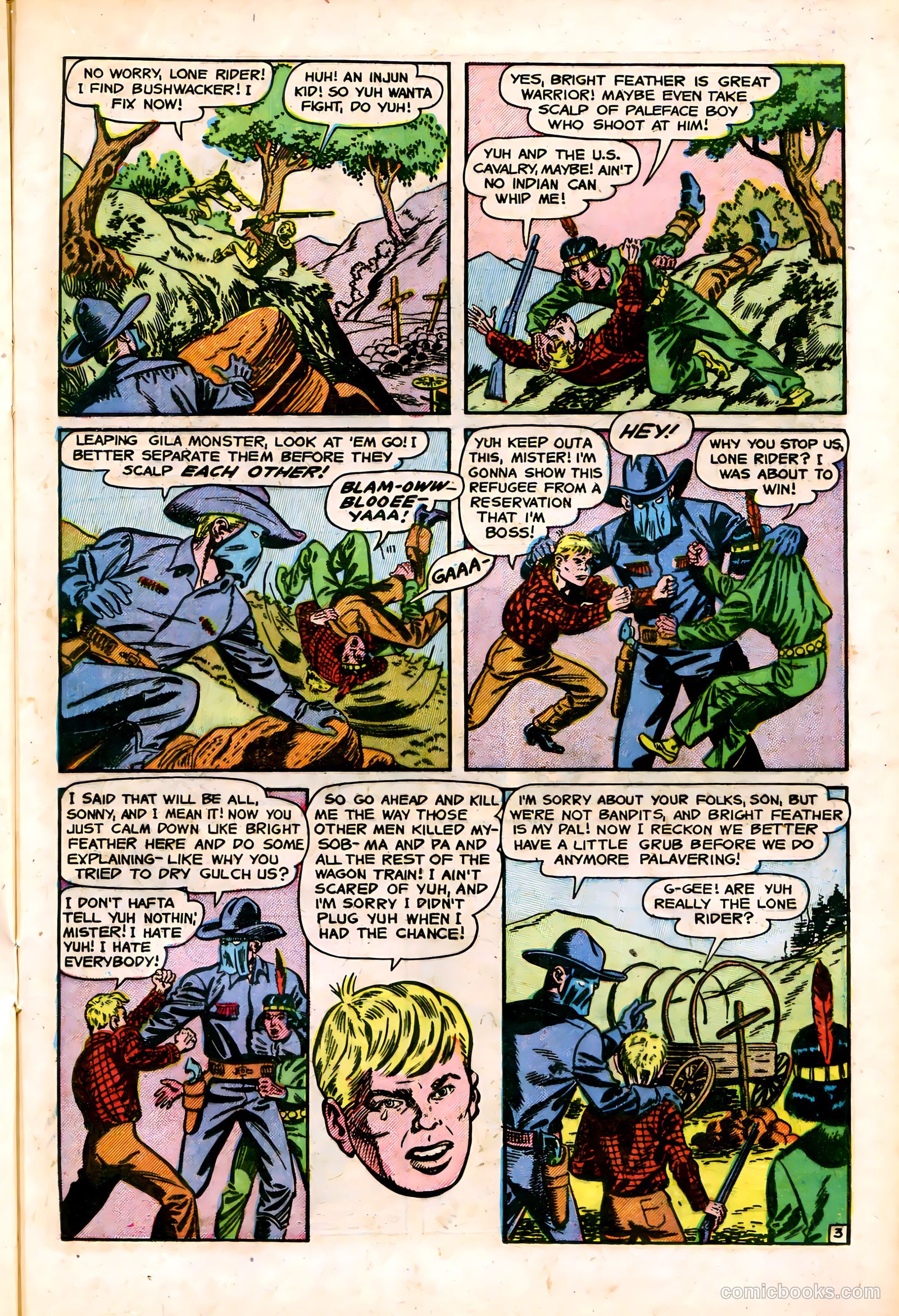 The Lone Rider #14 — page 21 of 36
