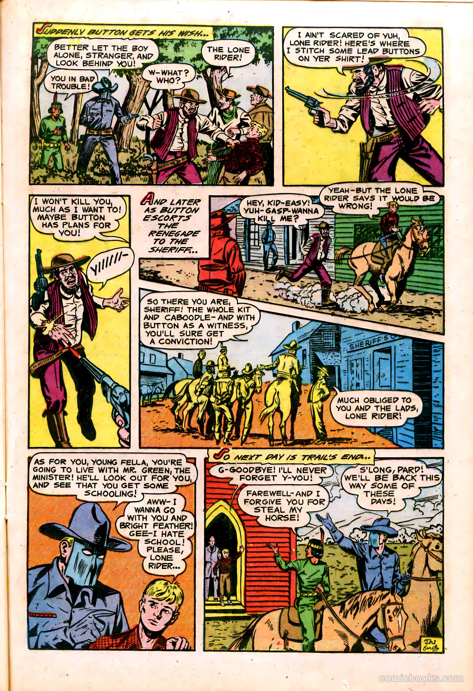 The Lone Rider #14 — page 25 of 36