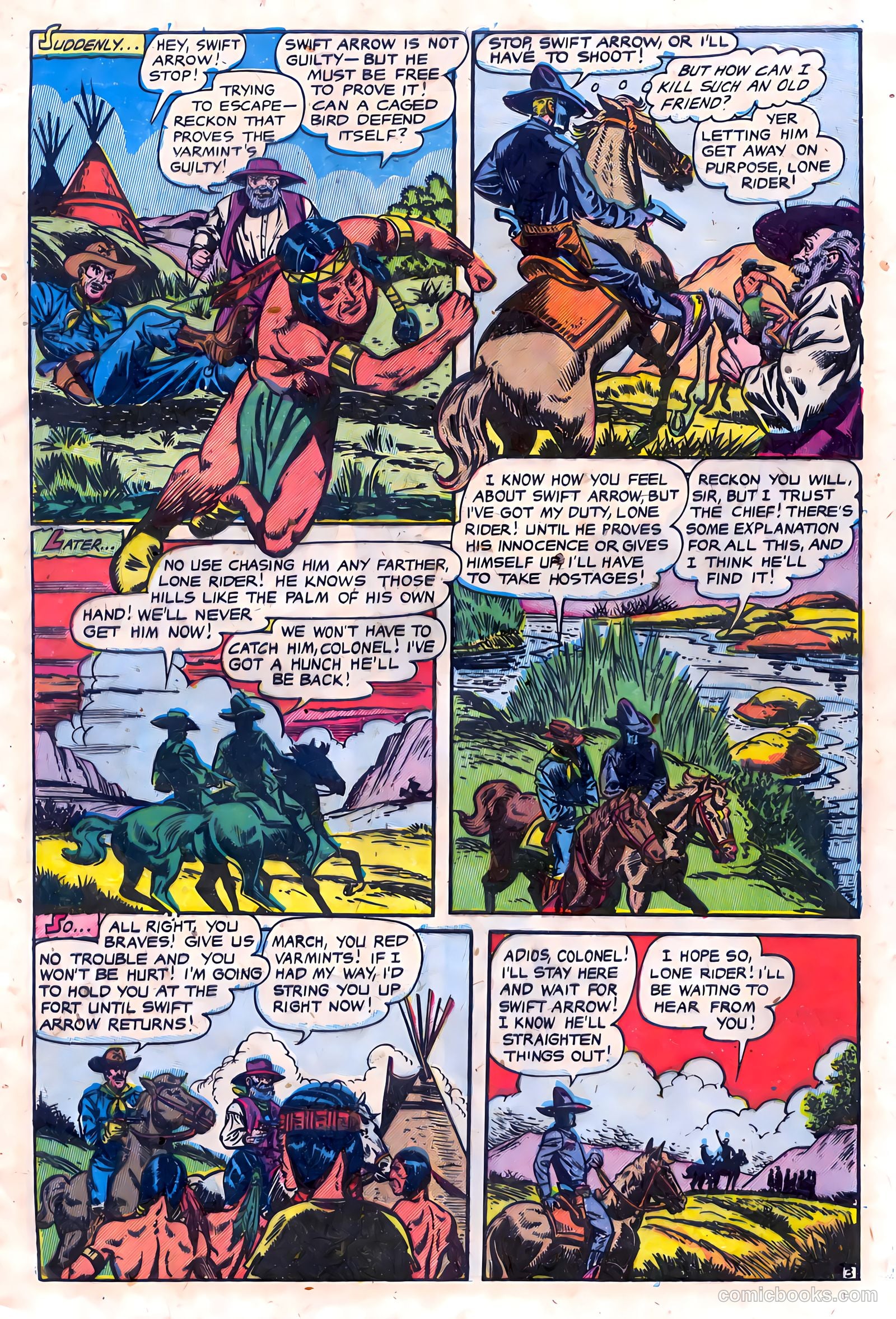 The Lone Rider #15 — page 5 of 36