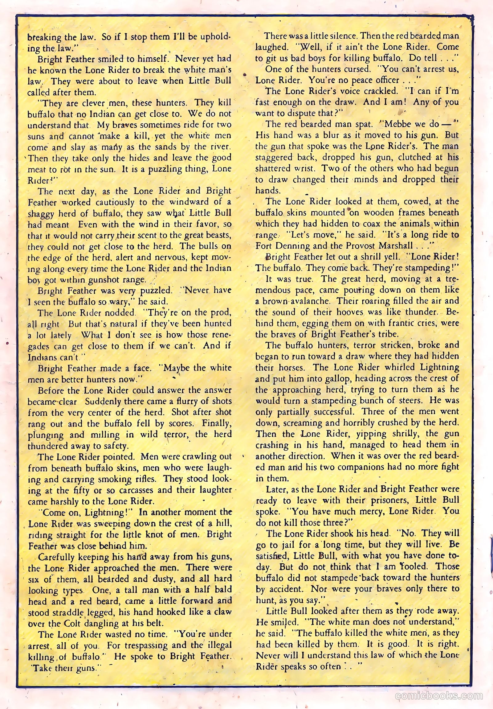 The Lone Rider #15 — page 18 of 36