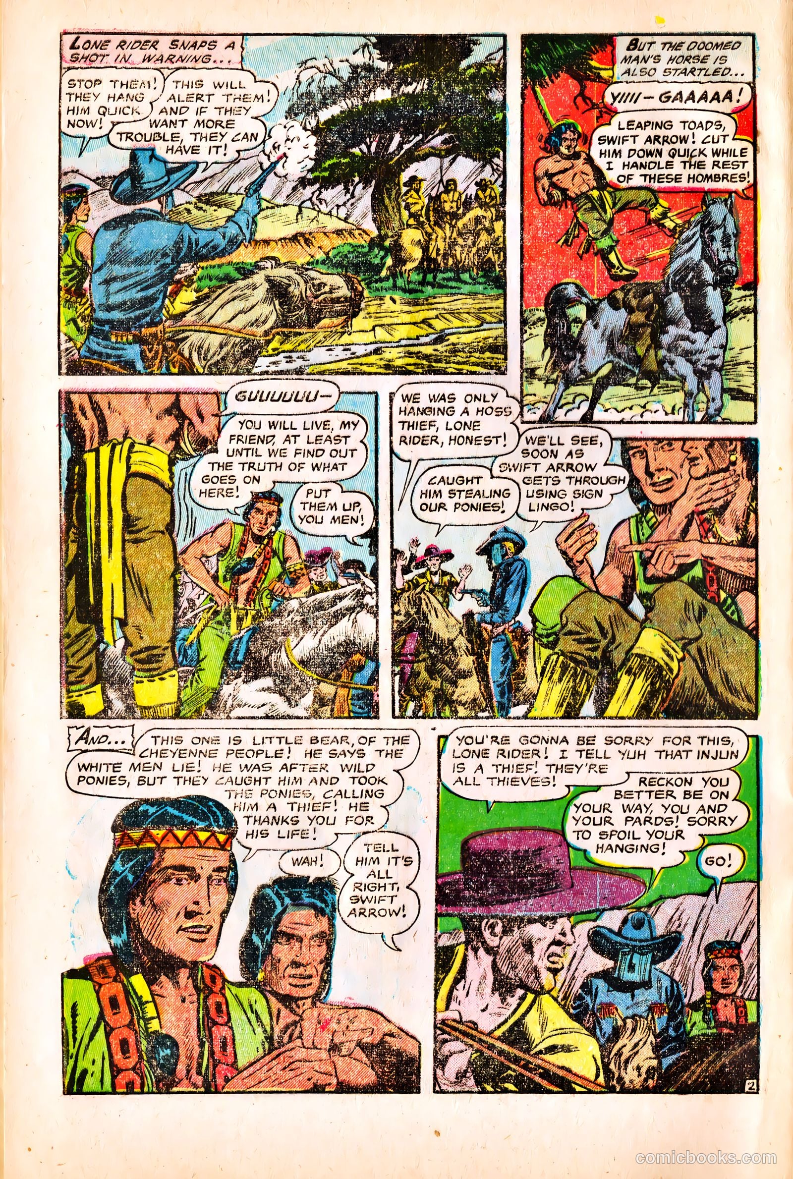 The Lone Rider #16 — page 4 of 37