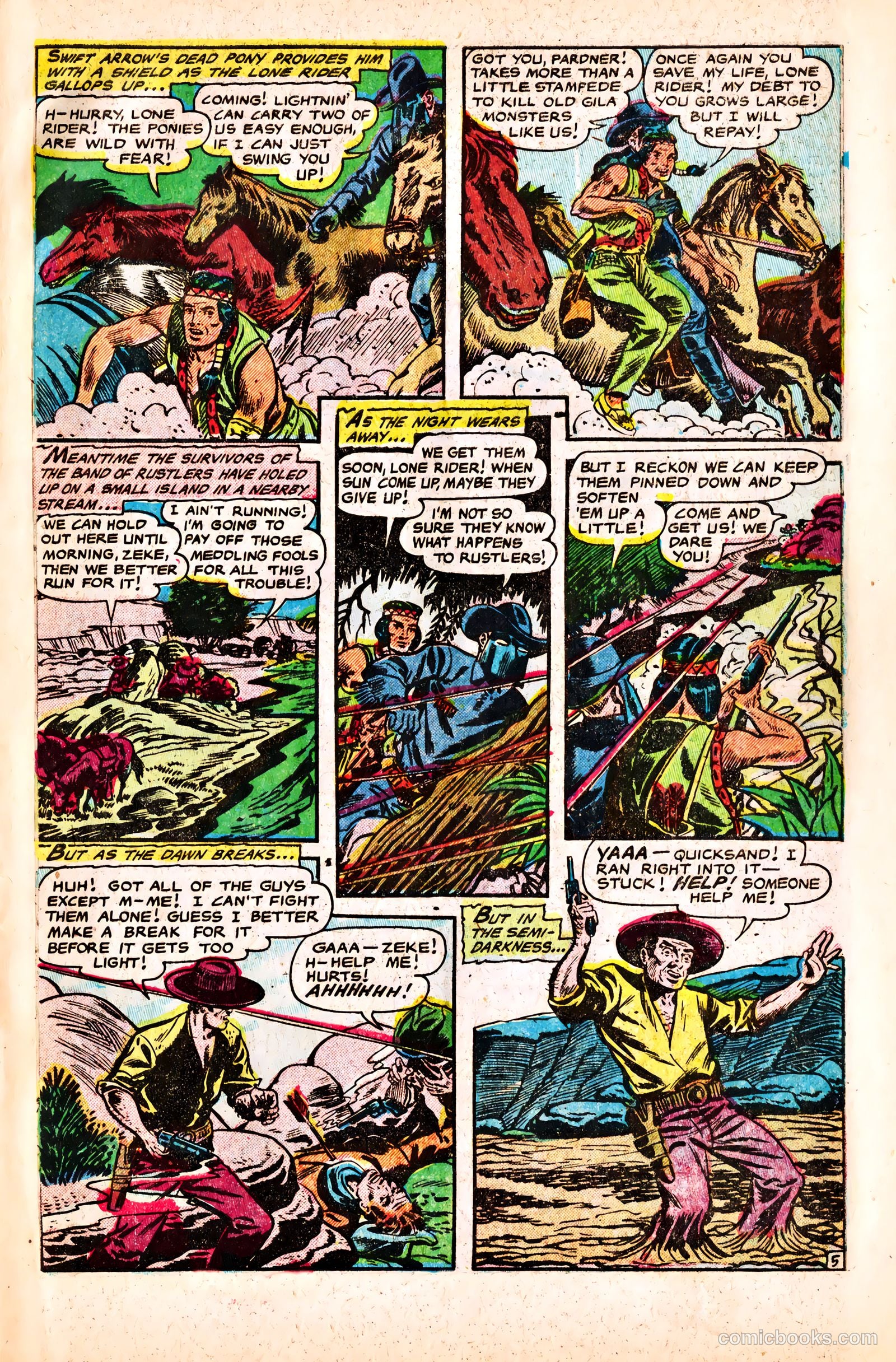 The Lone Rider #16 — page 7 of 37