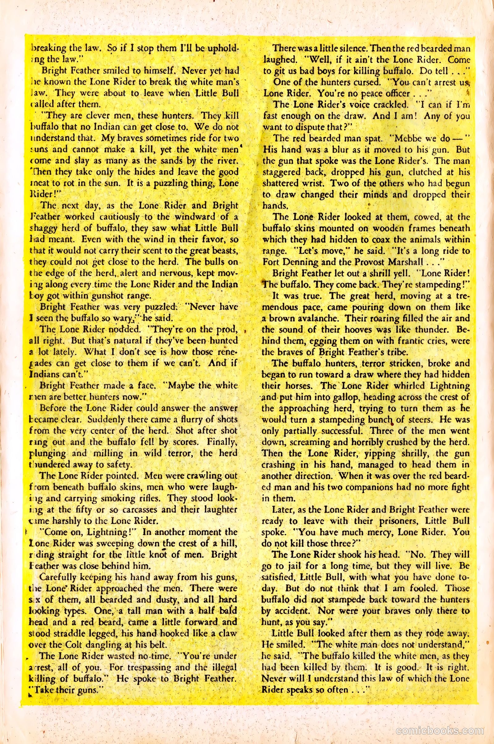 The Lone Rider #16 — page 19 of 37