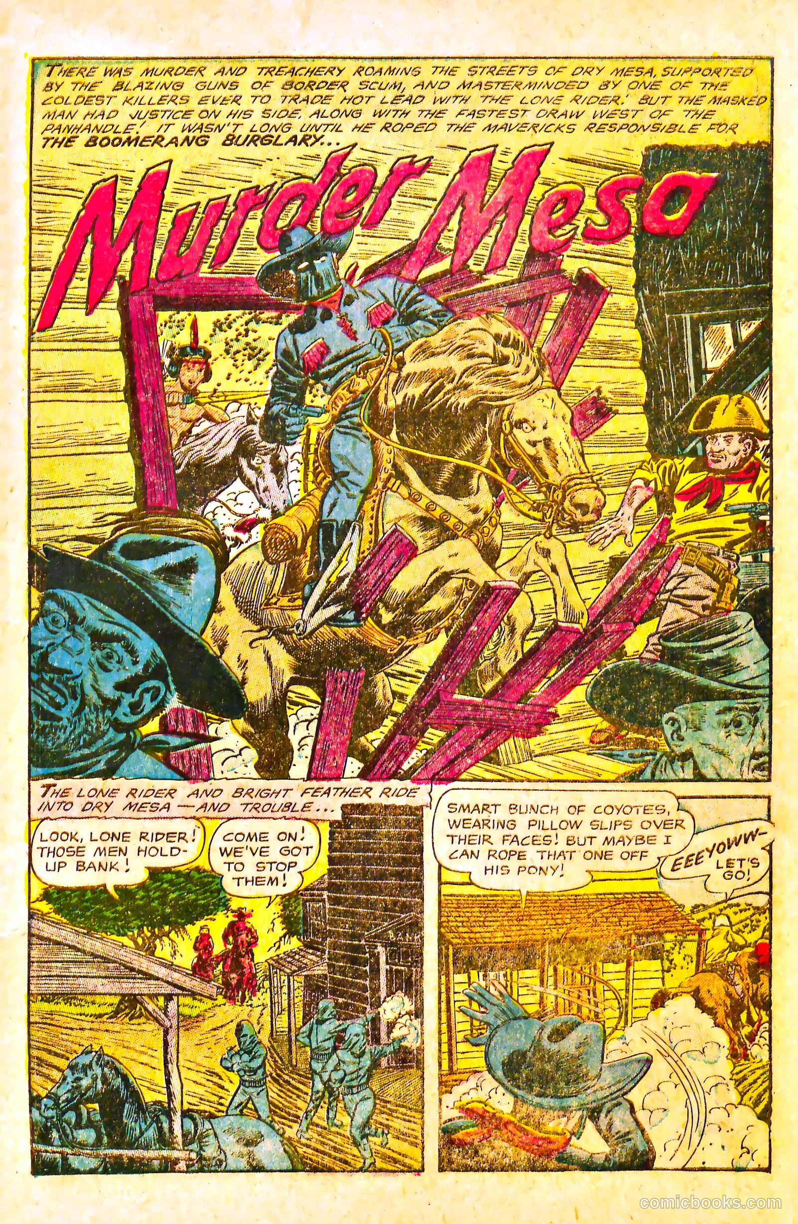 The Lone Rider #17 — page 3 of 36