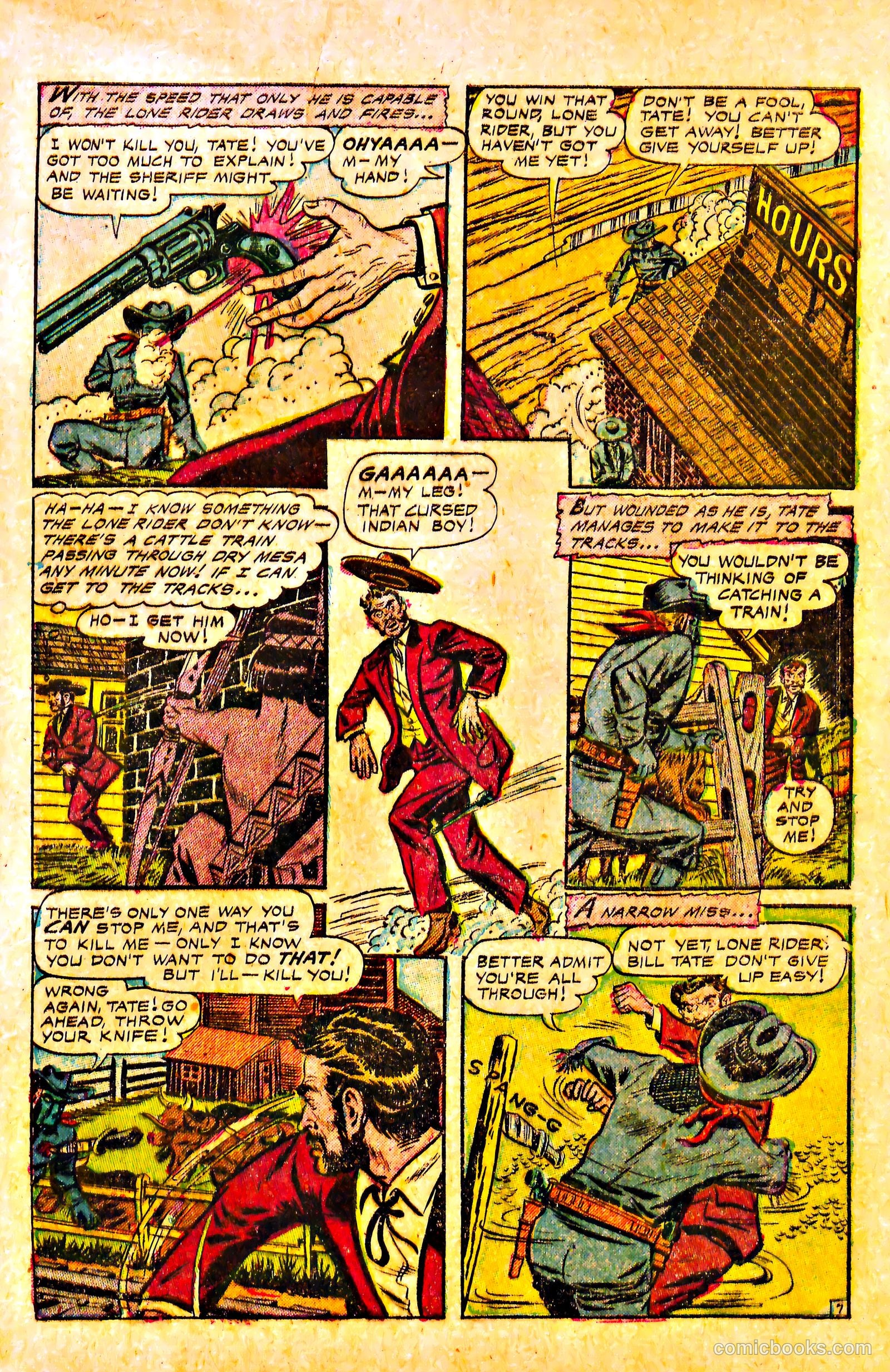 The Lone Rider #17 — page 9 of 36