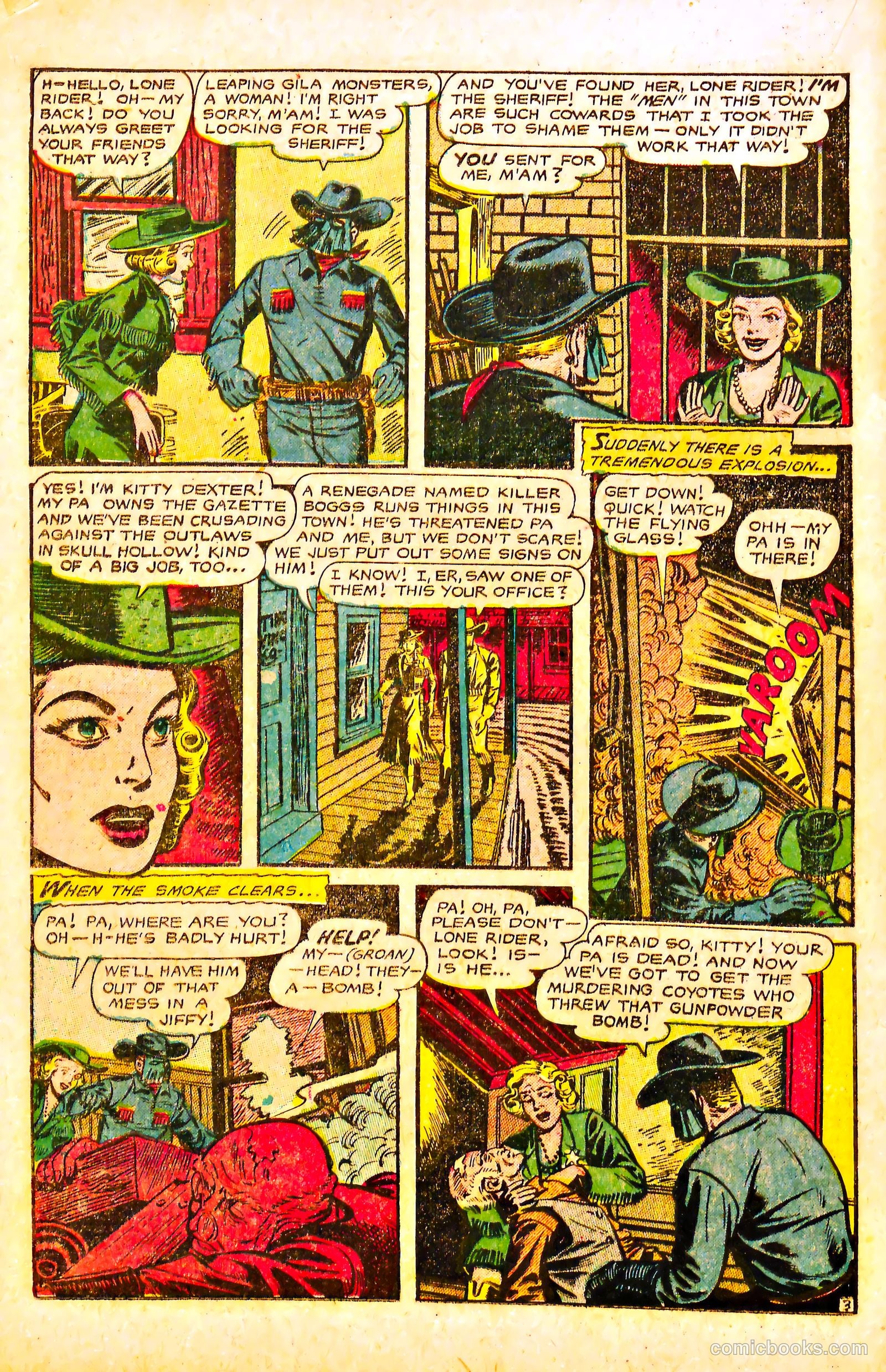 The Lone Rider #17 — page 22 of 36