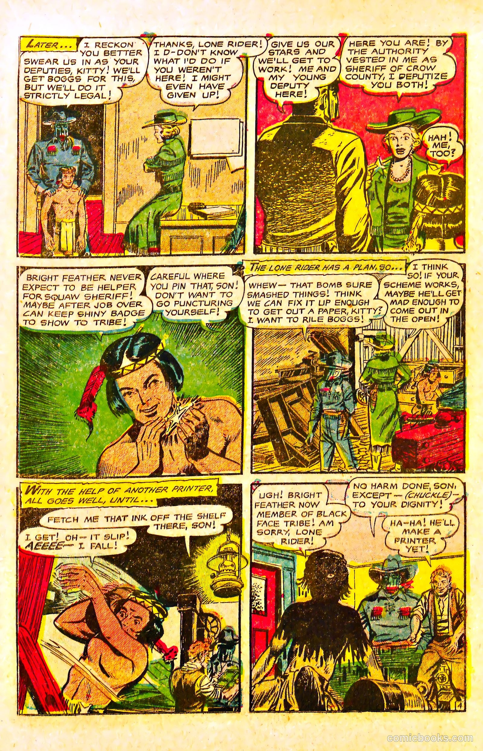The Lone Rider #17 — page 23 of 36