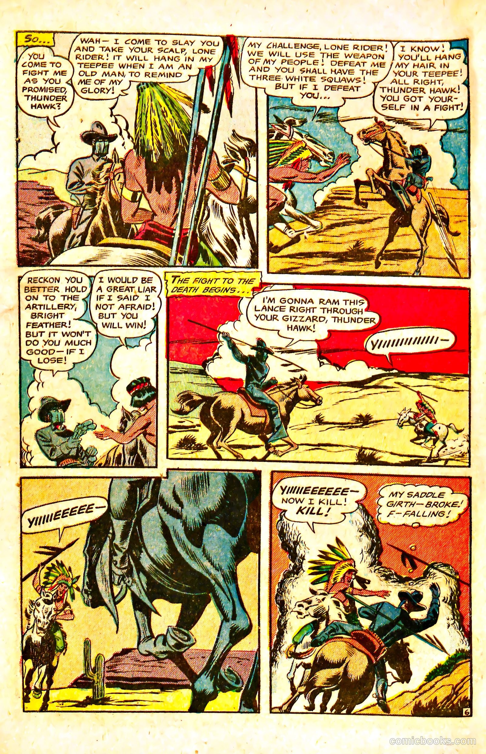 The Lone Rider #18 — page 8 of 36