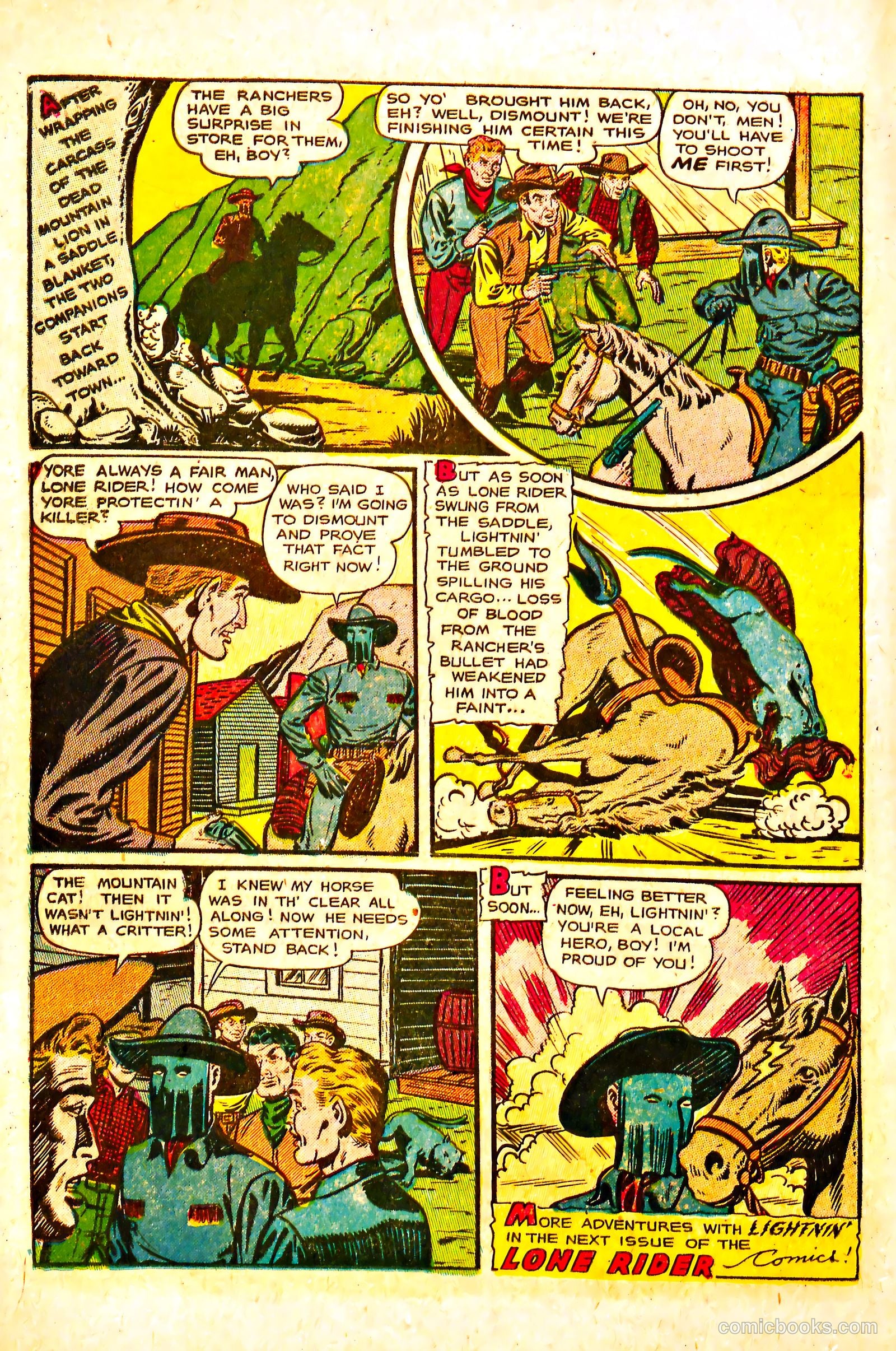The Lone Rider #18 — page 16 of 36