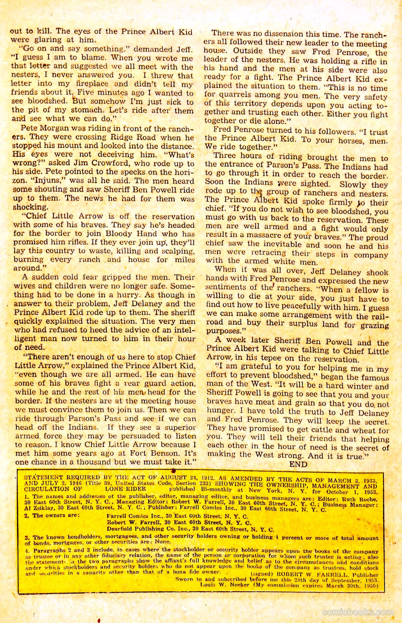 The Lone Rider #18 — page 18 of 36