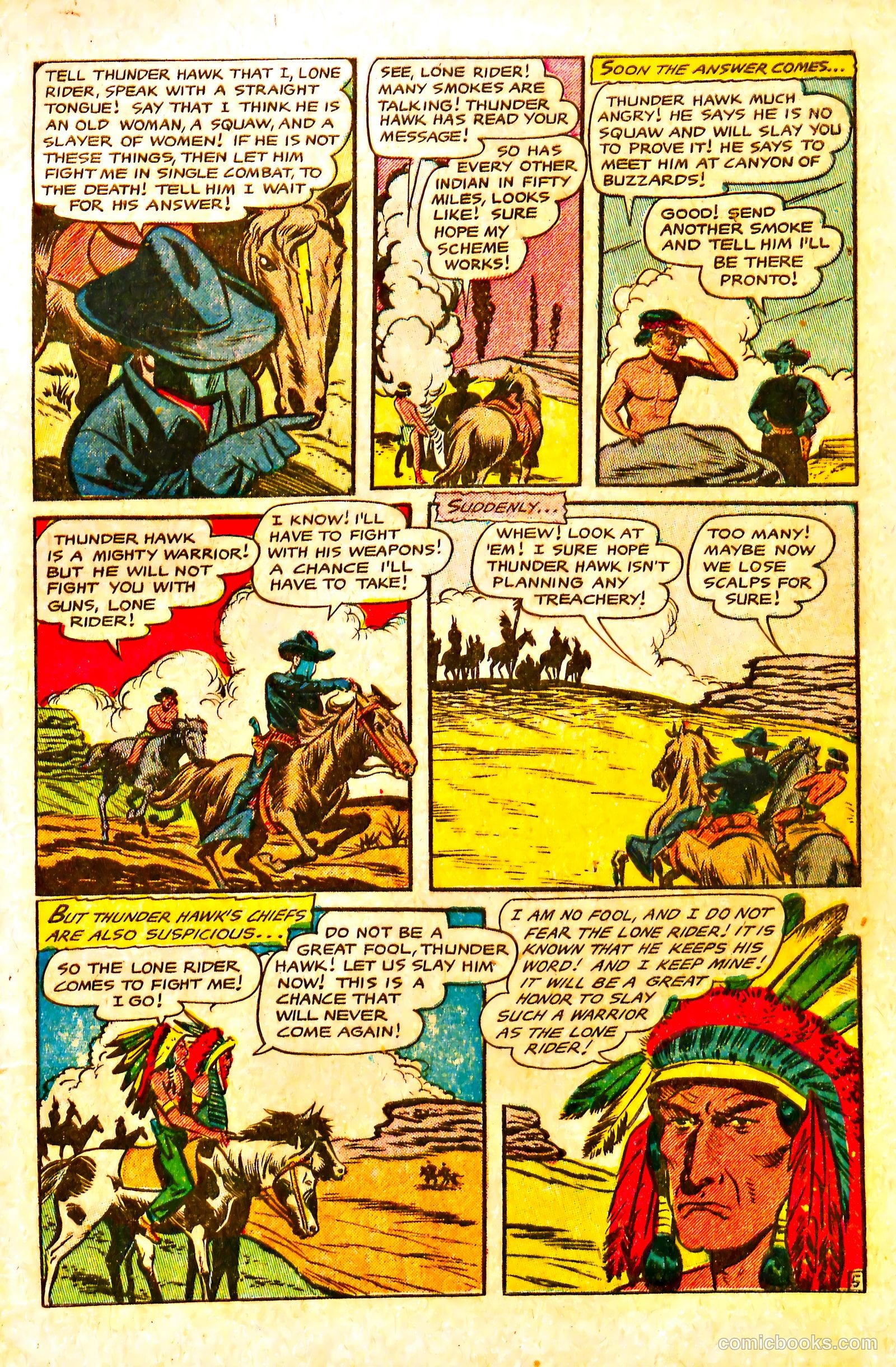 The Lone Rider #18 — page 7 of 36