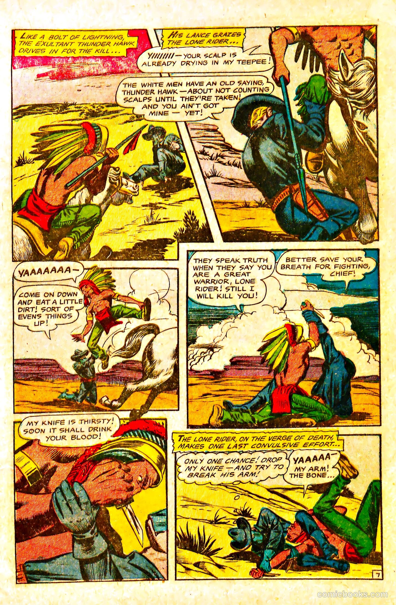 The Lone Rider #18 — page 9 of 36
