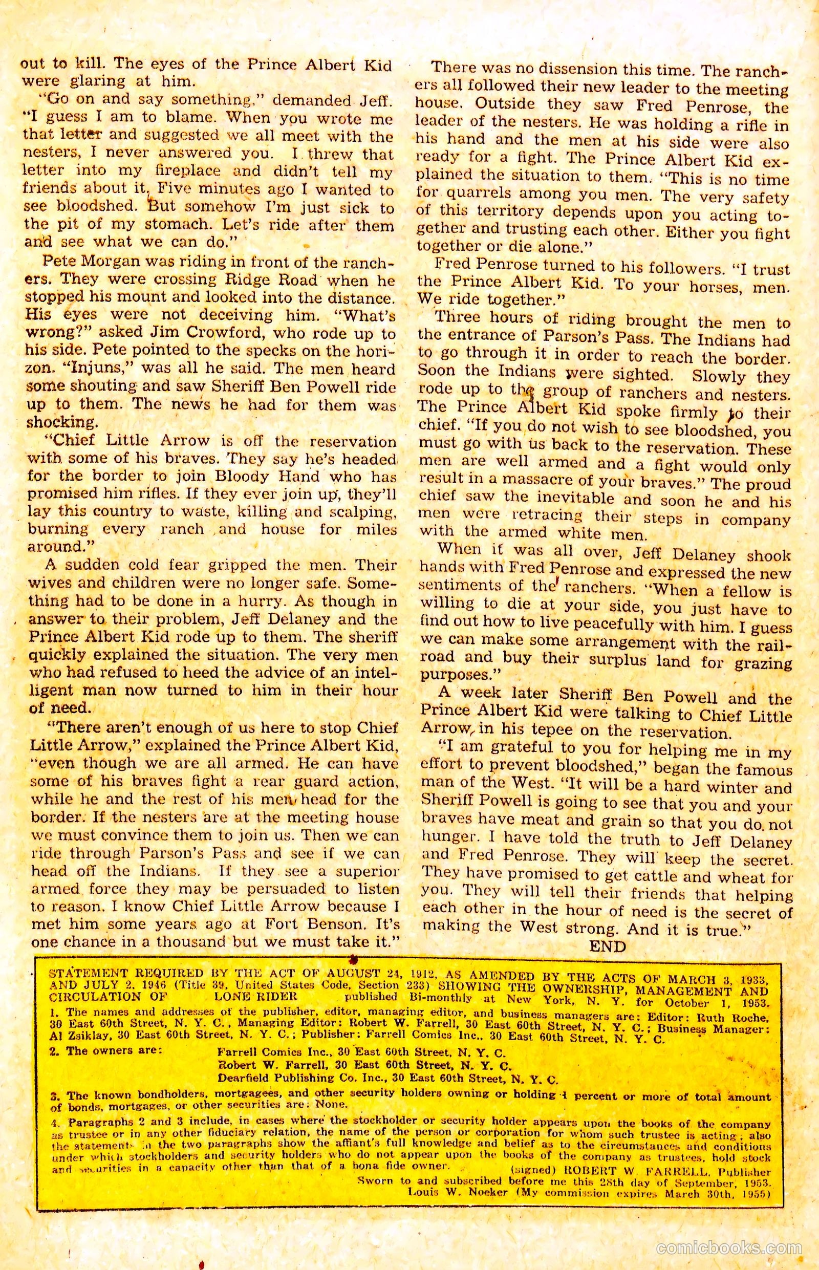 The Lone Rider #18 — page 18 of 36