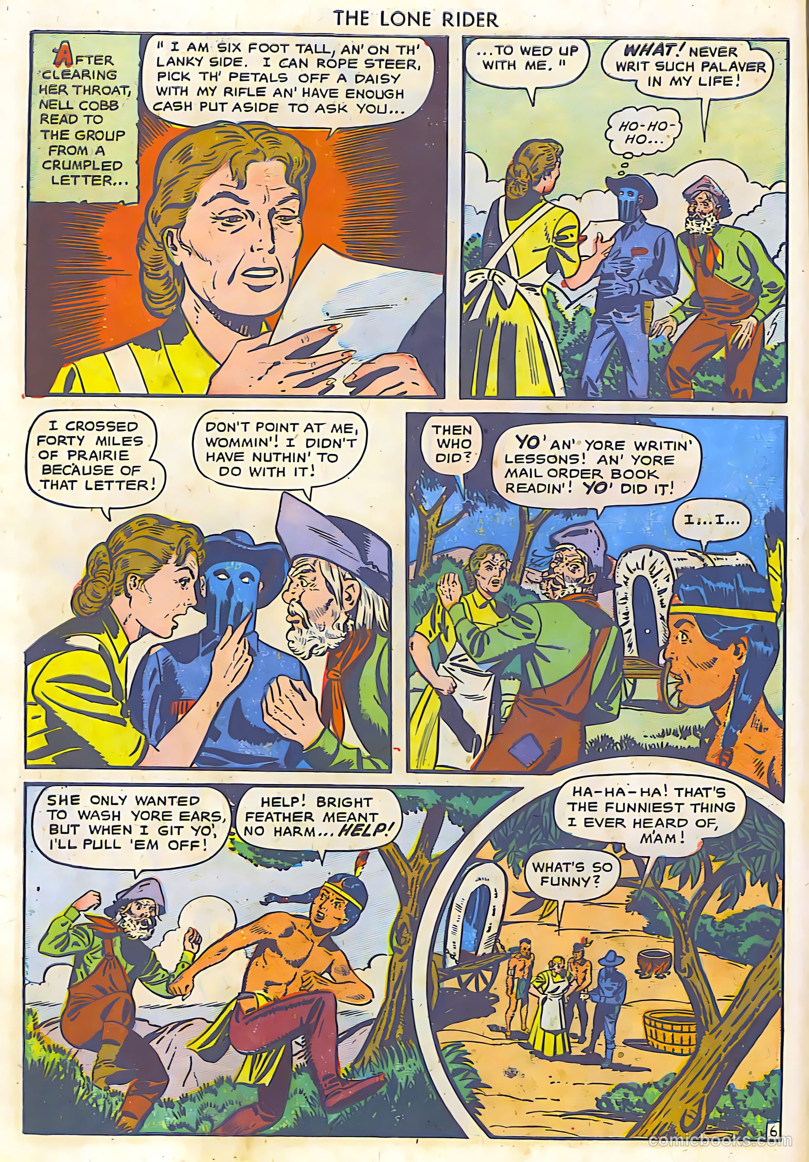 The Lone Rider #19 — page 10 of 36