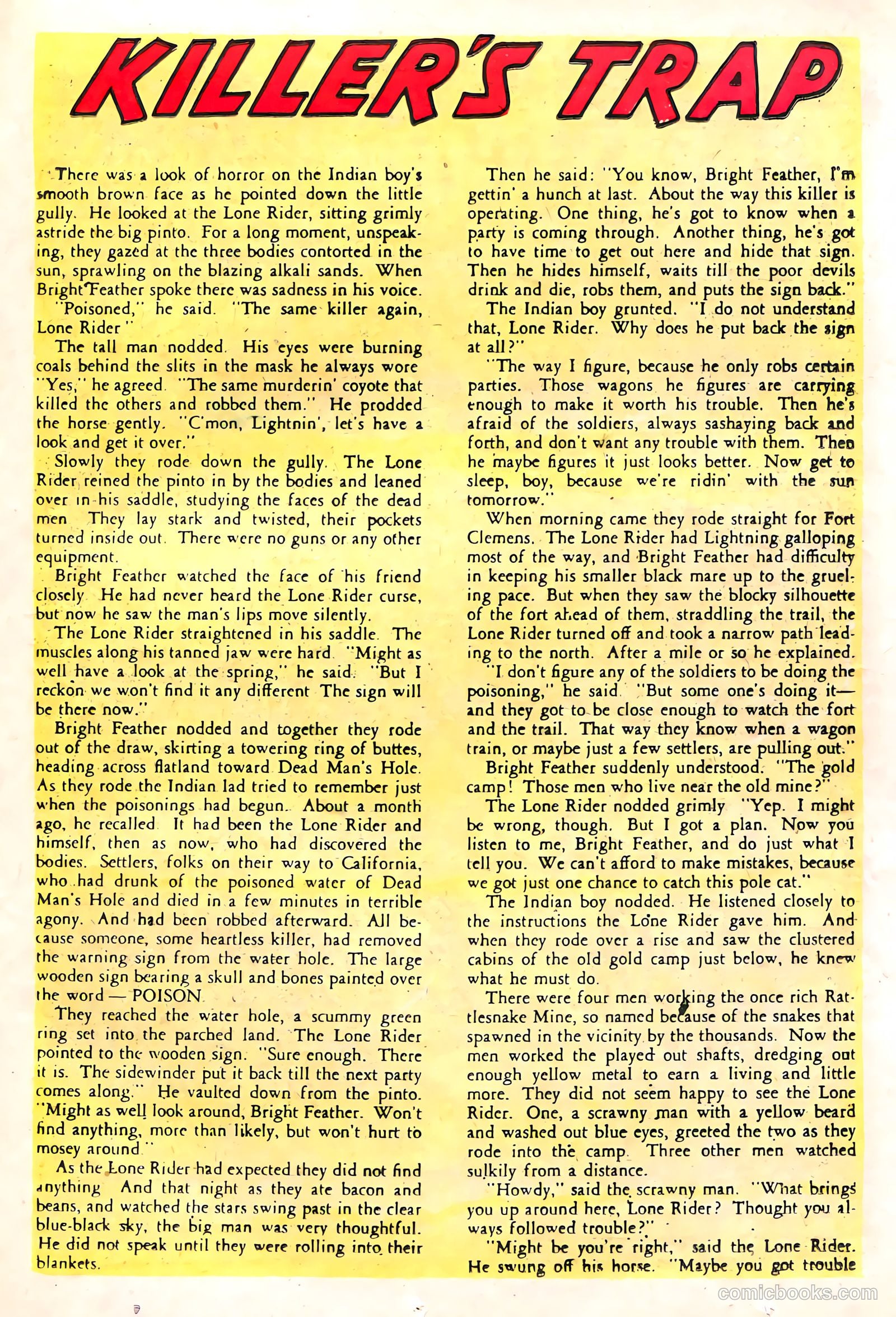 The Lone Rider #19 — page 21 of 36