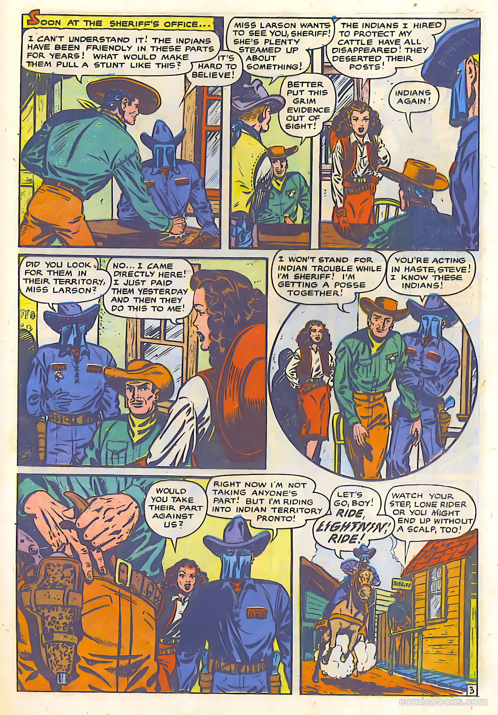 The Lone Rider #19 — page 25 of 36