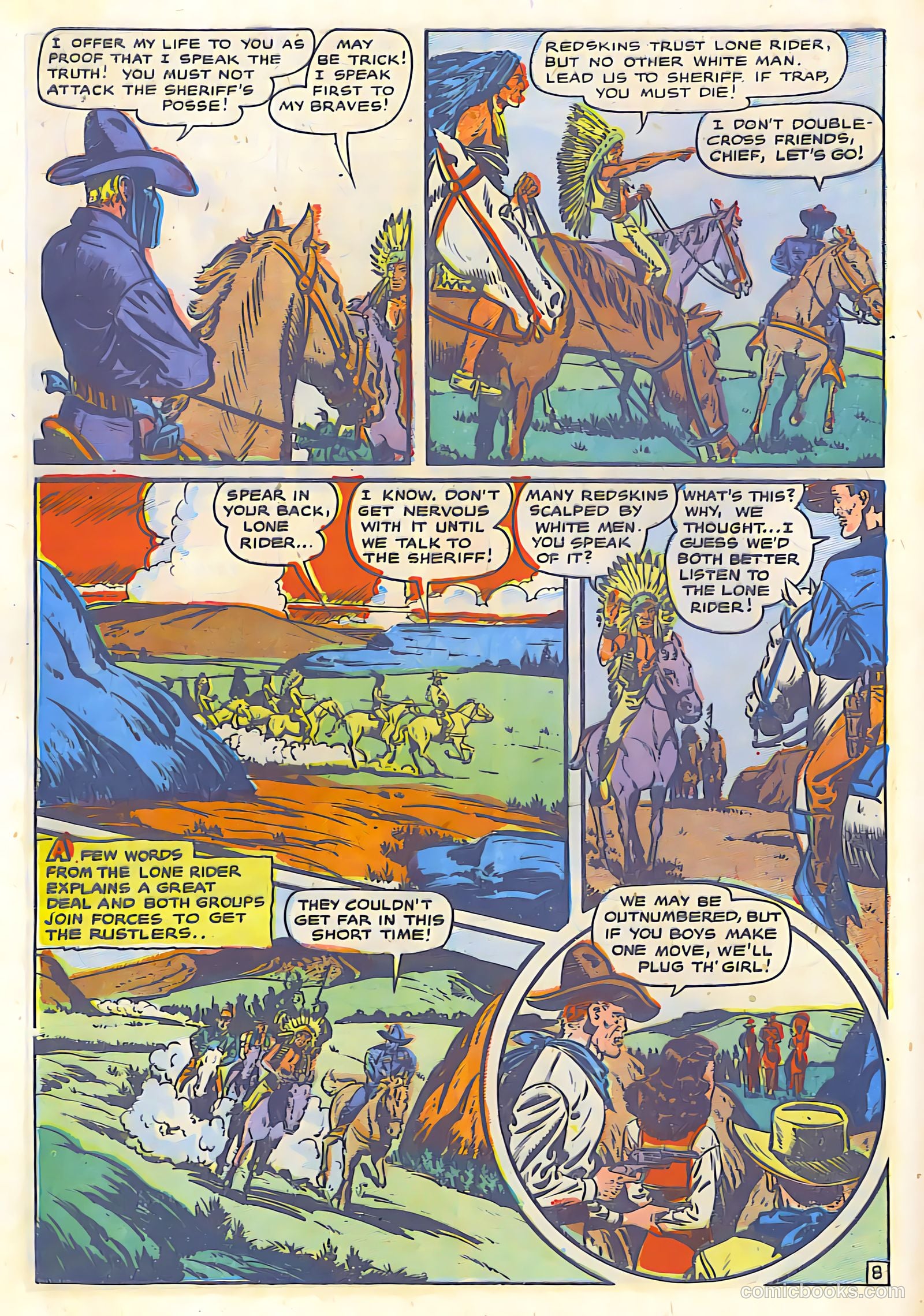 The Lone Rider #19 — page 30 of 36