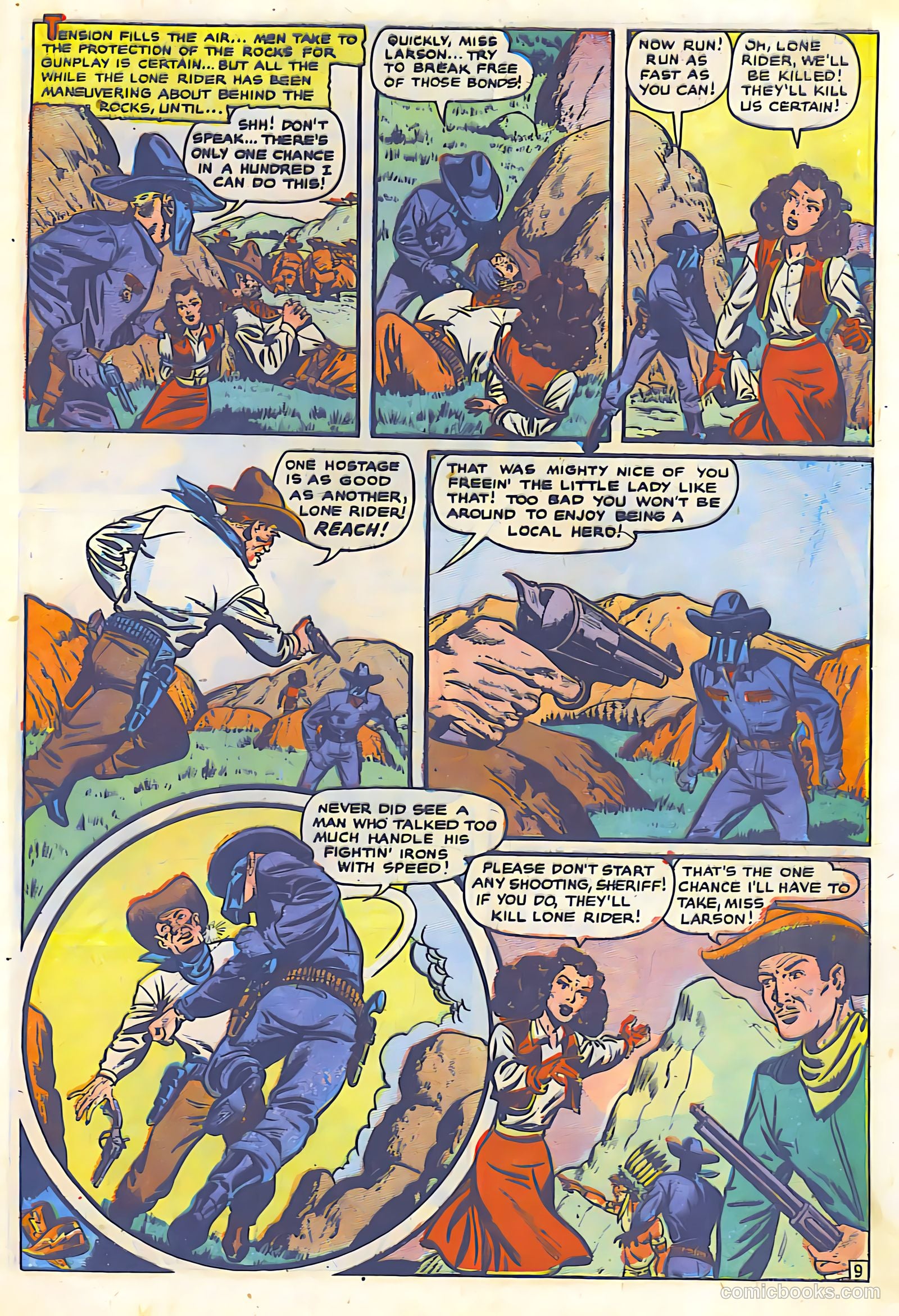 The Lone Rider #19 — page 31 of 36
