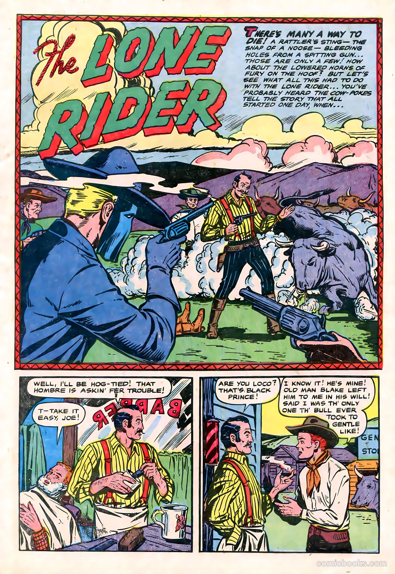 The Lone Rider #2 — page 3 of 52