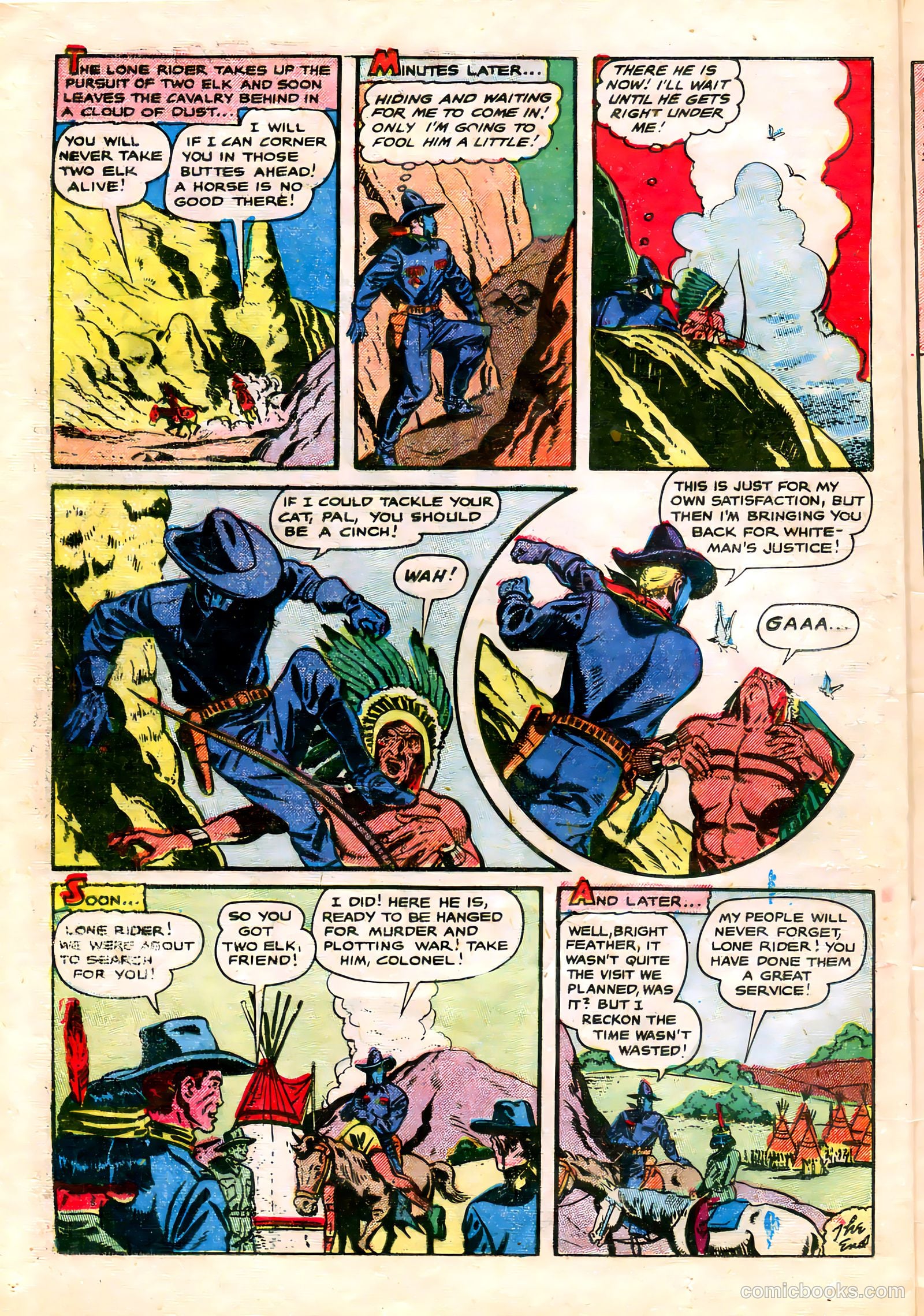 The Lone Rider #20 — page 12 of 36