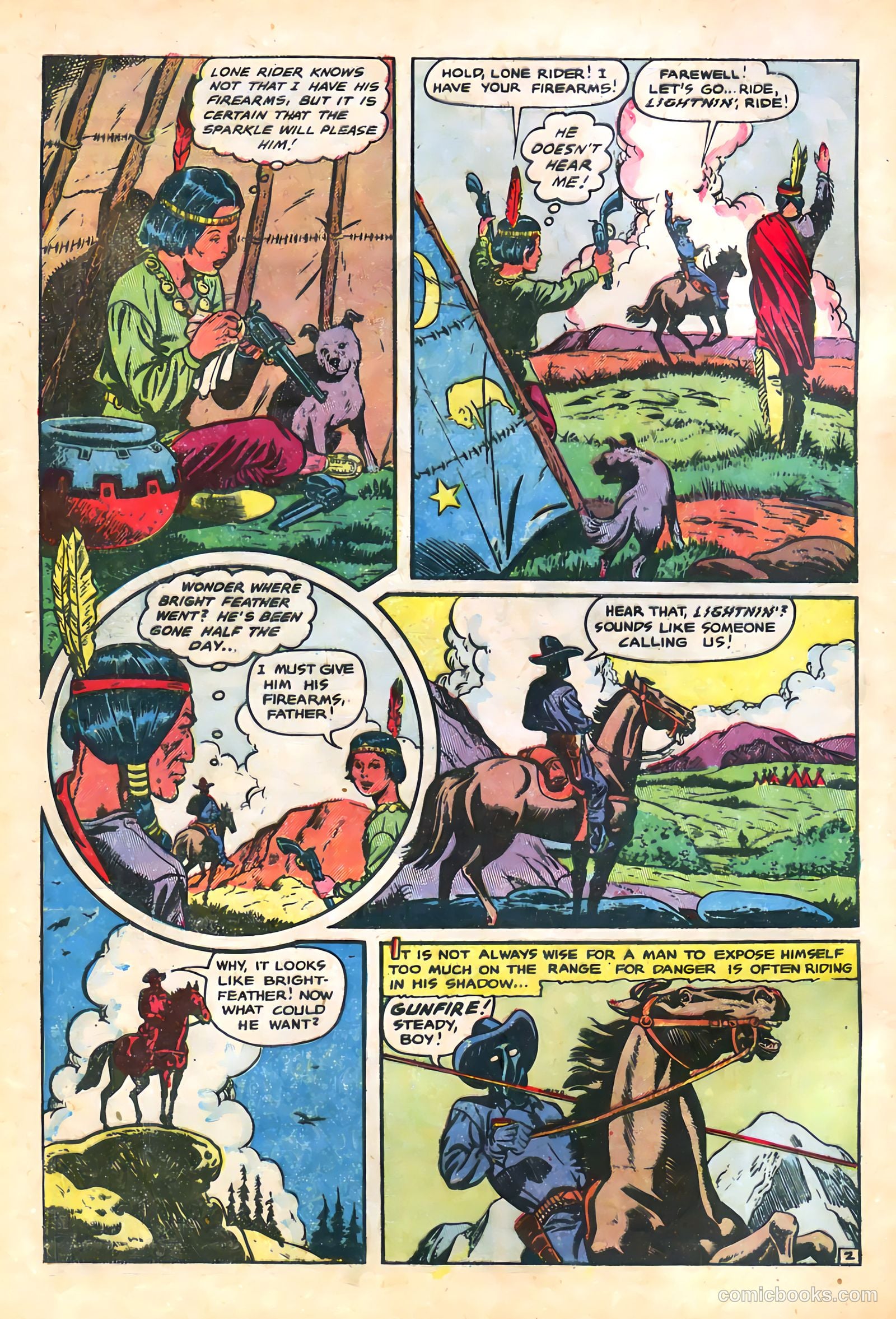 The Lone Rider #21 — page 6 of 36