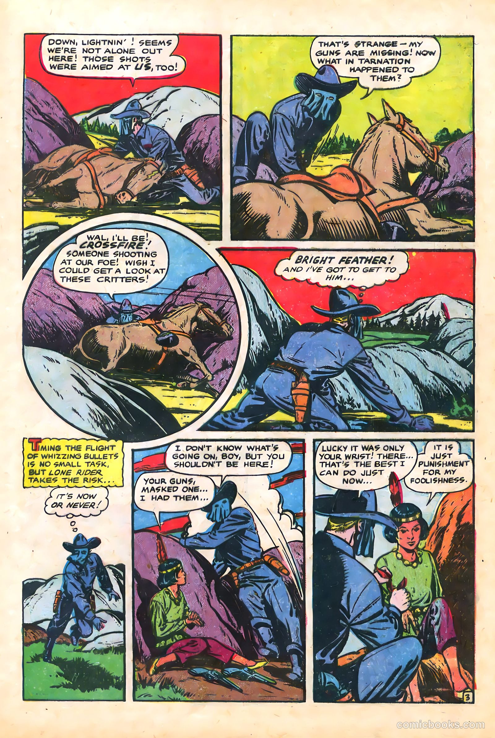 The Lone Rider #21 — page 7 of 36