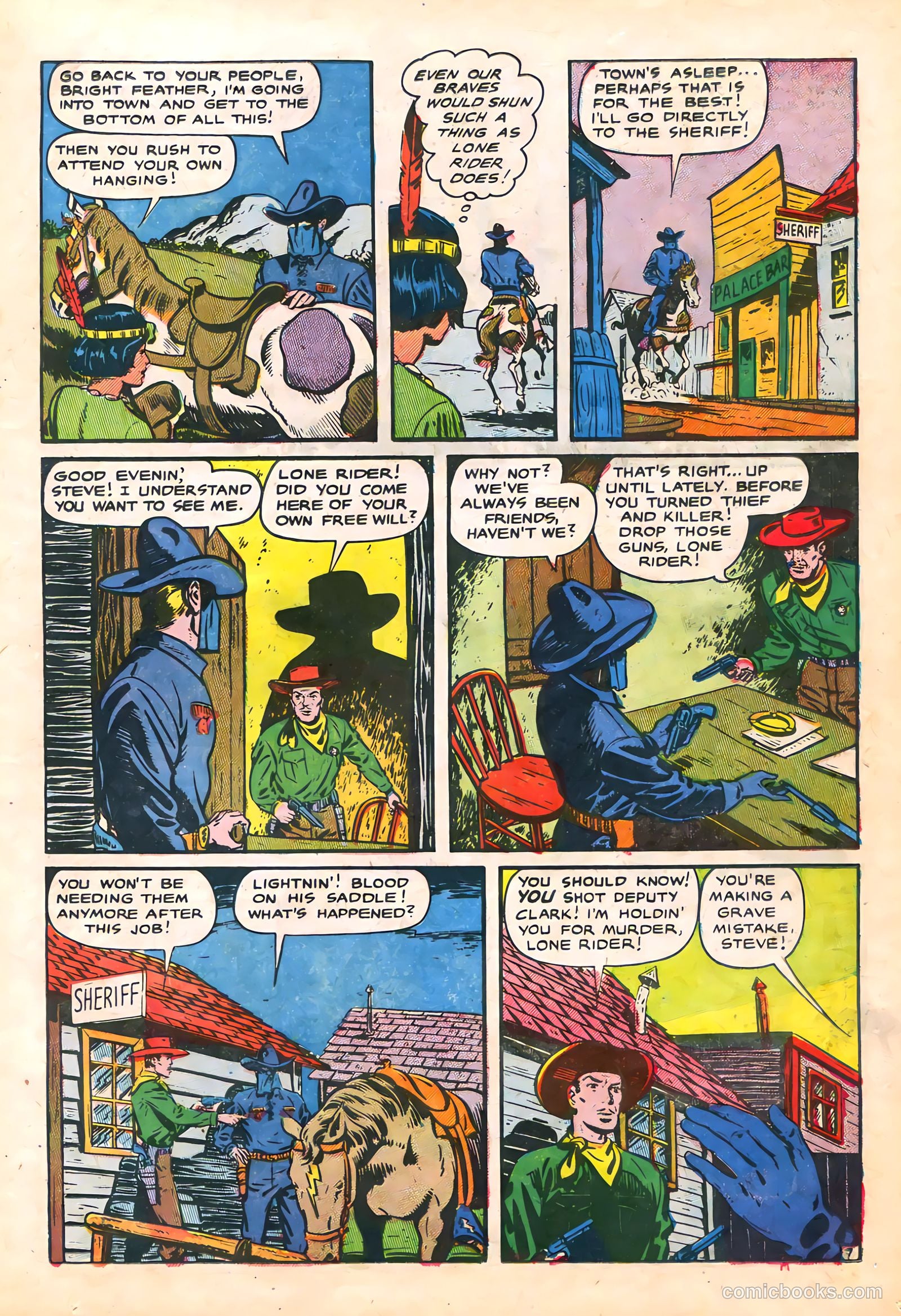 The Lone Rider #21 — page 11 of 36